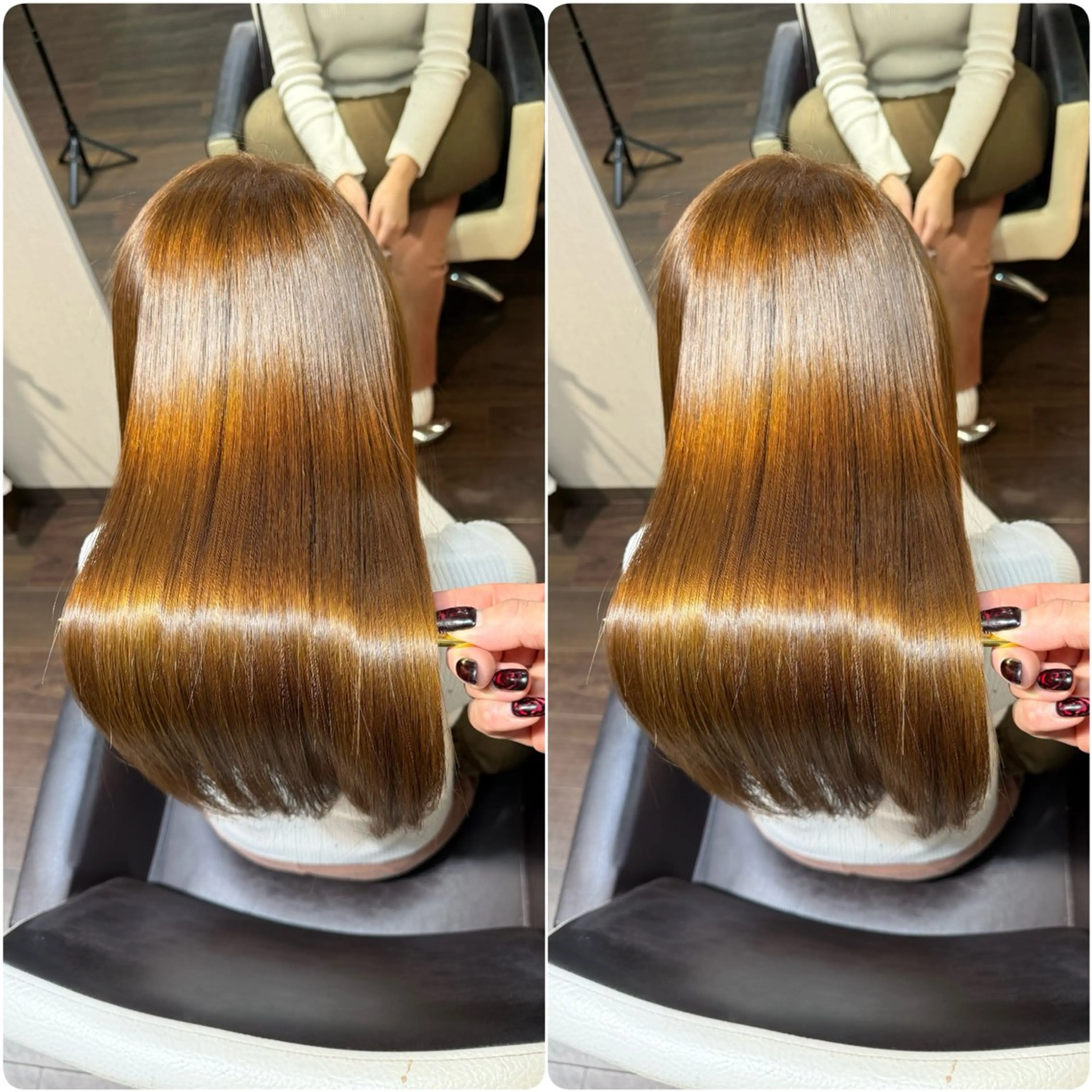 ロング カット ヘアカラー トリートメント ヘッドスパ youres hair 髪質改善トリートメント&ヘッドスパ 新宿EAST所属・🌹ULTOWA🌹 髪質改善/縮毛/店長のヘアスタイル