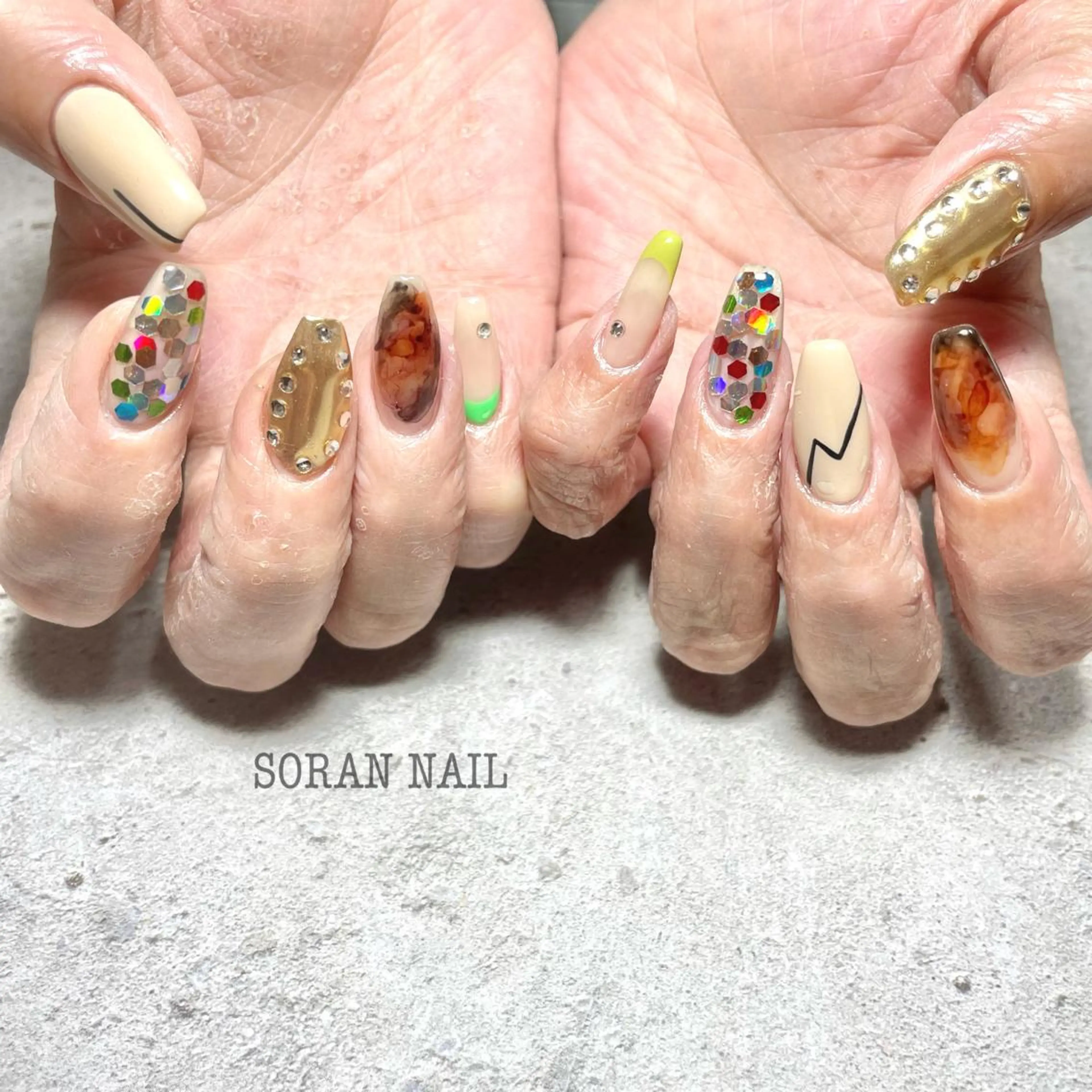 ネイル ハンドネイル soran nailのネイルデザイン