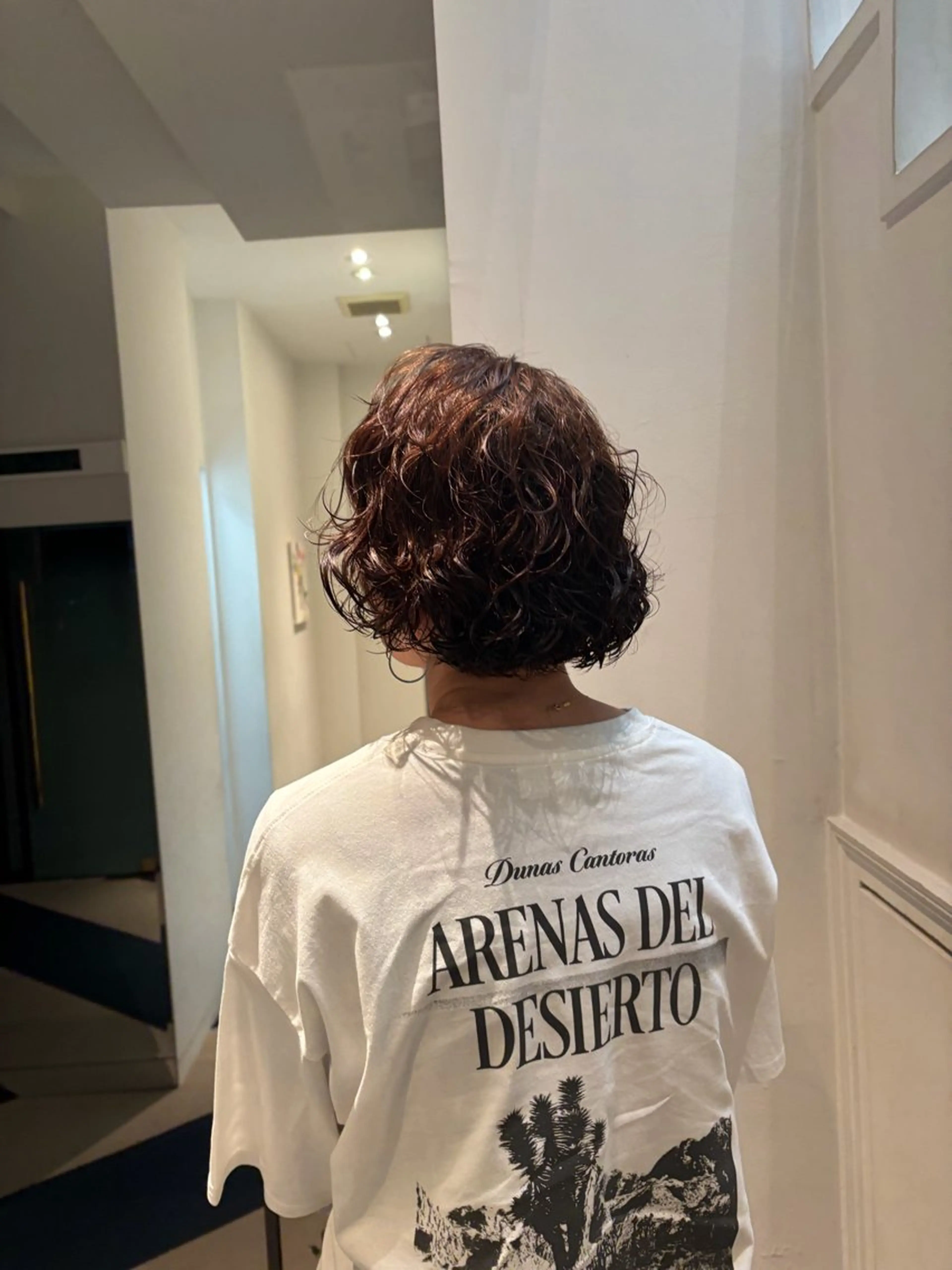 パーマ パーマ ワタナベ イオリ🧼のヘアスタイル