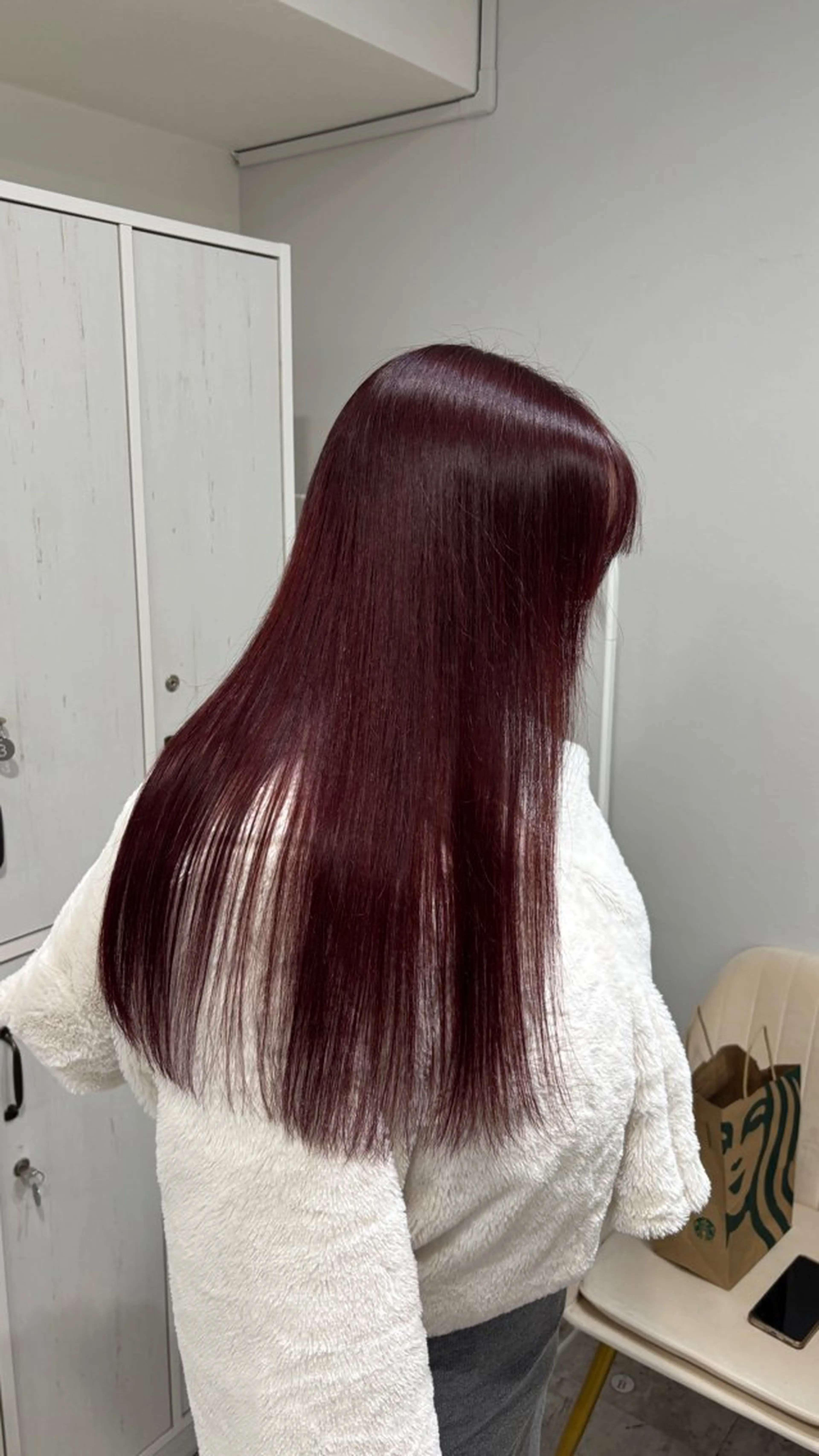 ロング カラー ヘアカラー トリートメント piLLon mayuのヘアスタイル