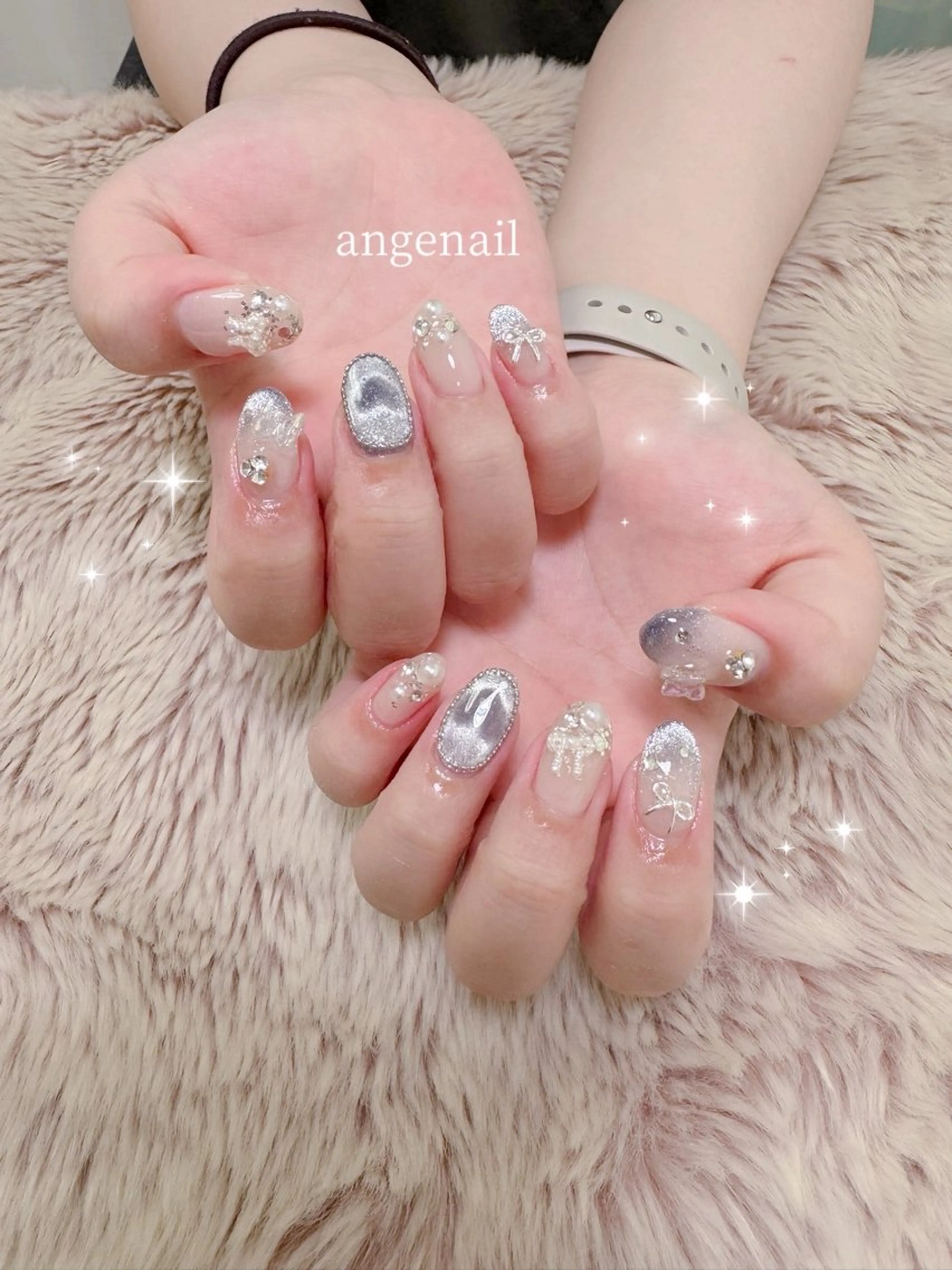 ネイル ハンドネイル オーナーネイリスト MAKIのネイルデザイン