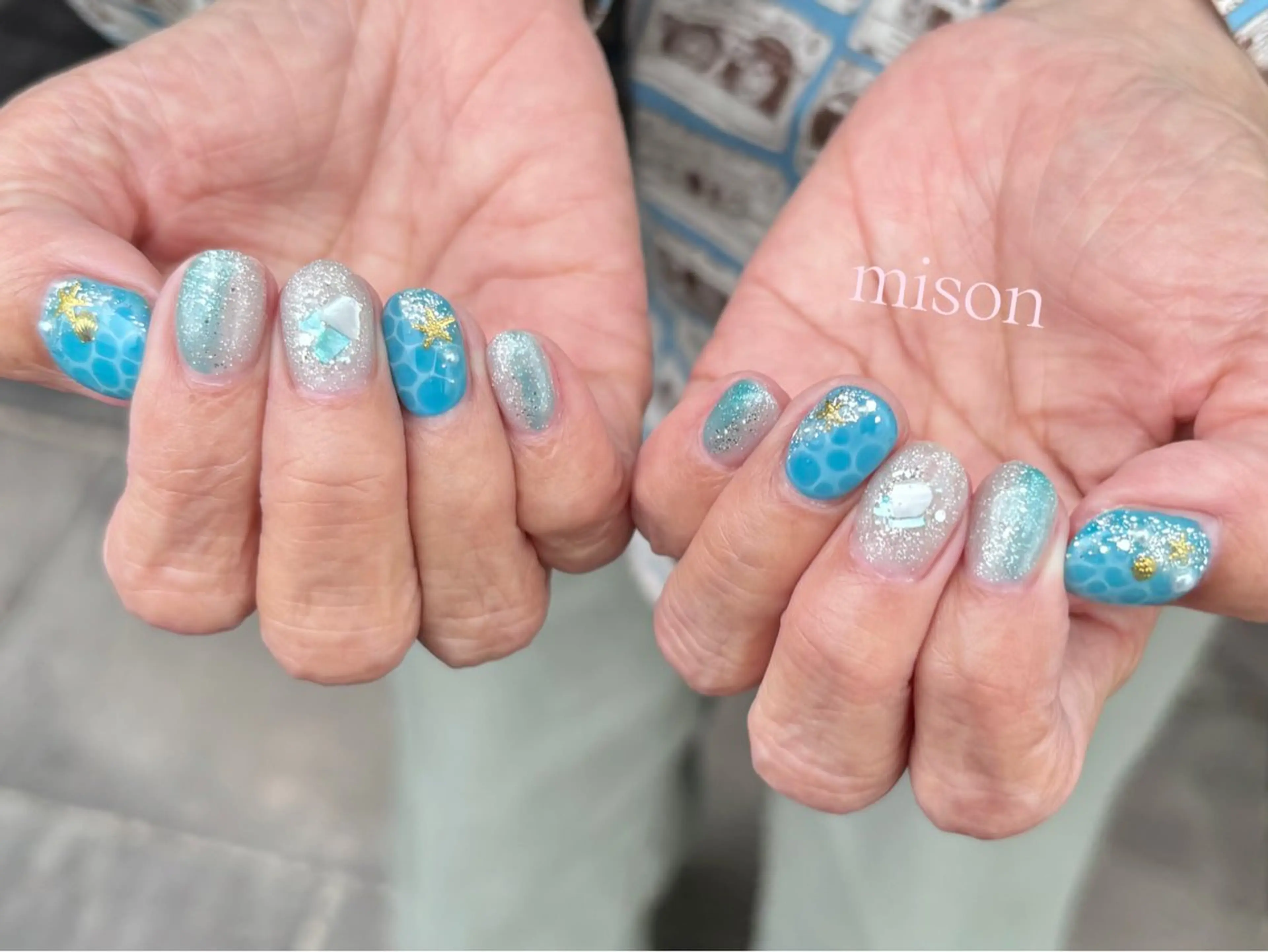 ネイル mison 安形友花のネイルデザイン