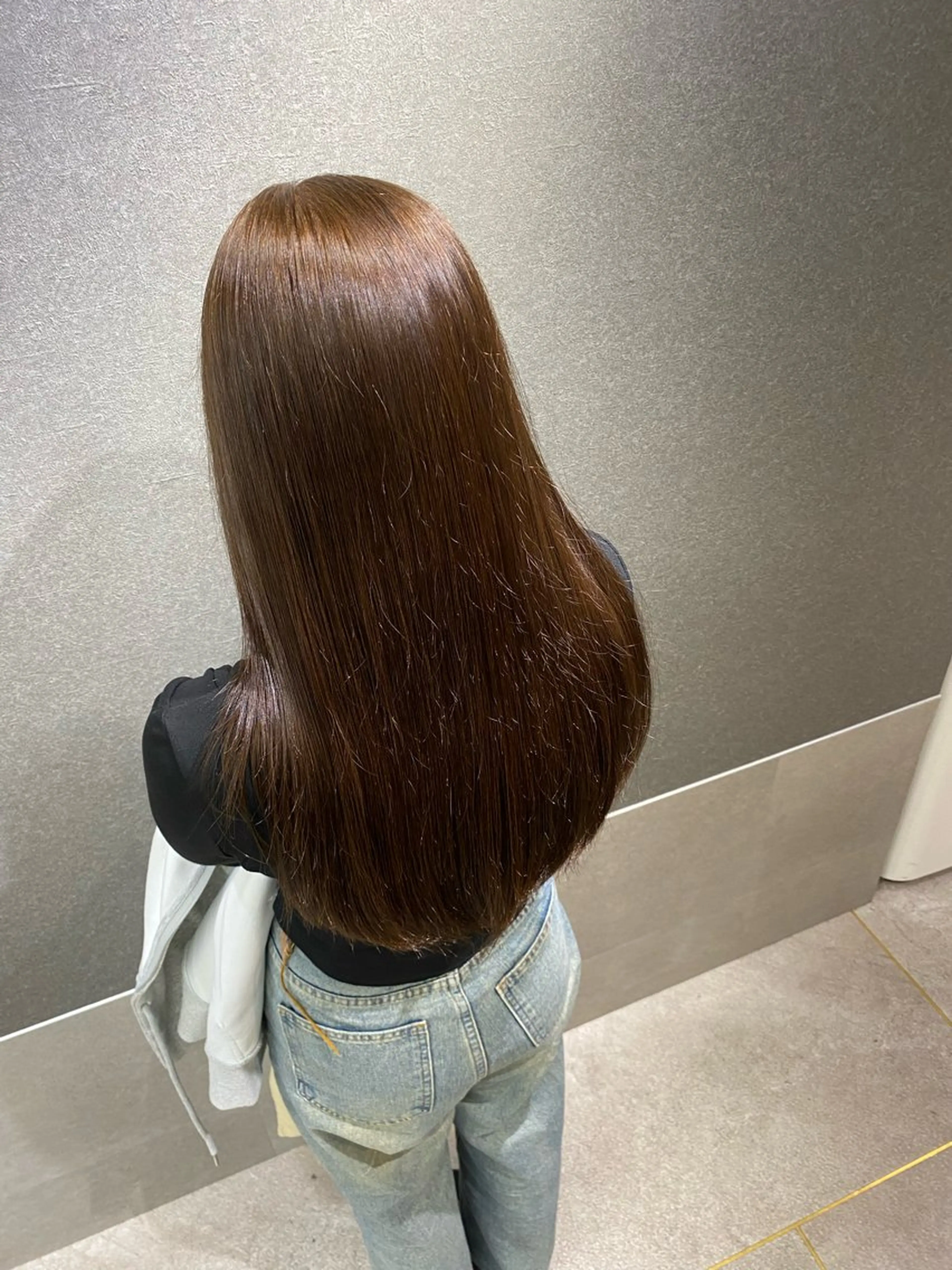 ロング カラー MOE🌙 博多ハイトーンのヘアスタイル