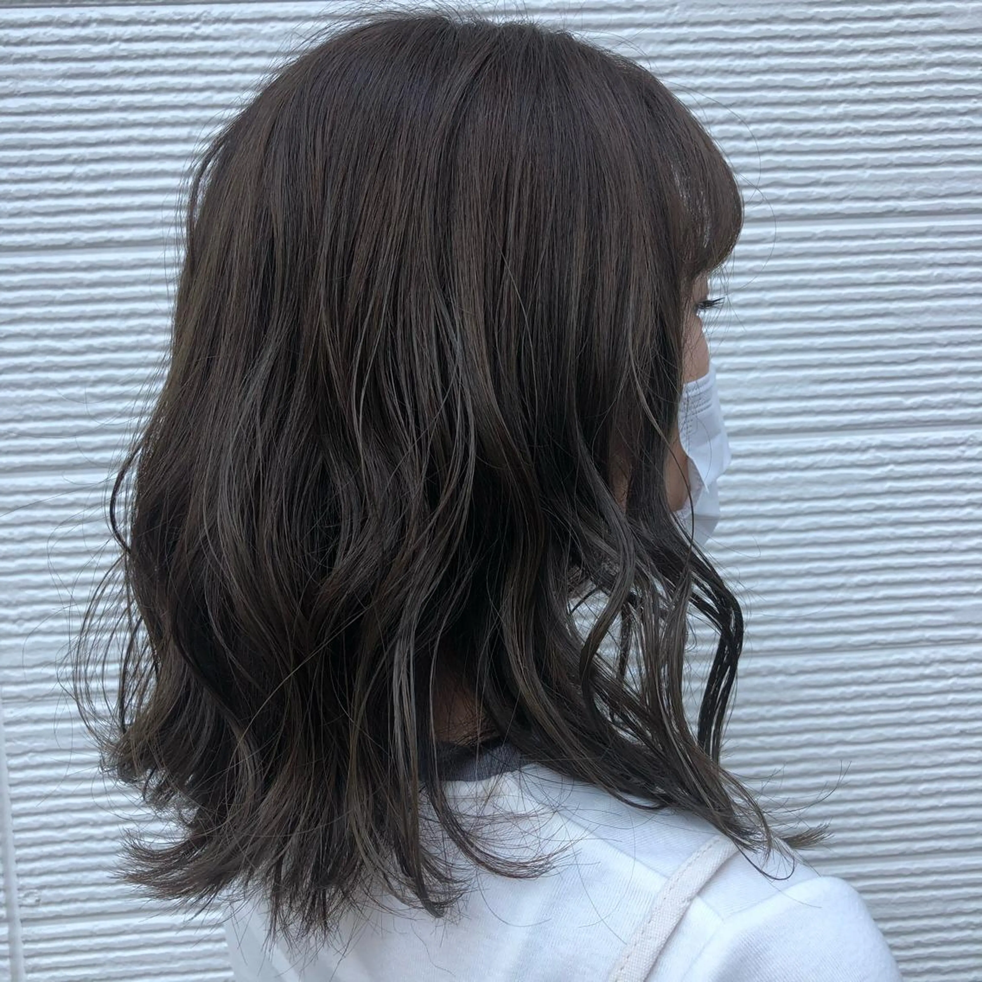 カラー グレージュ トリートメント FERIAあべの KARINのヘアスタイル