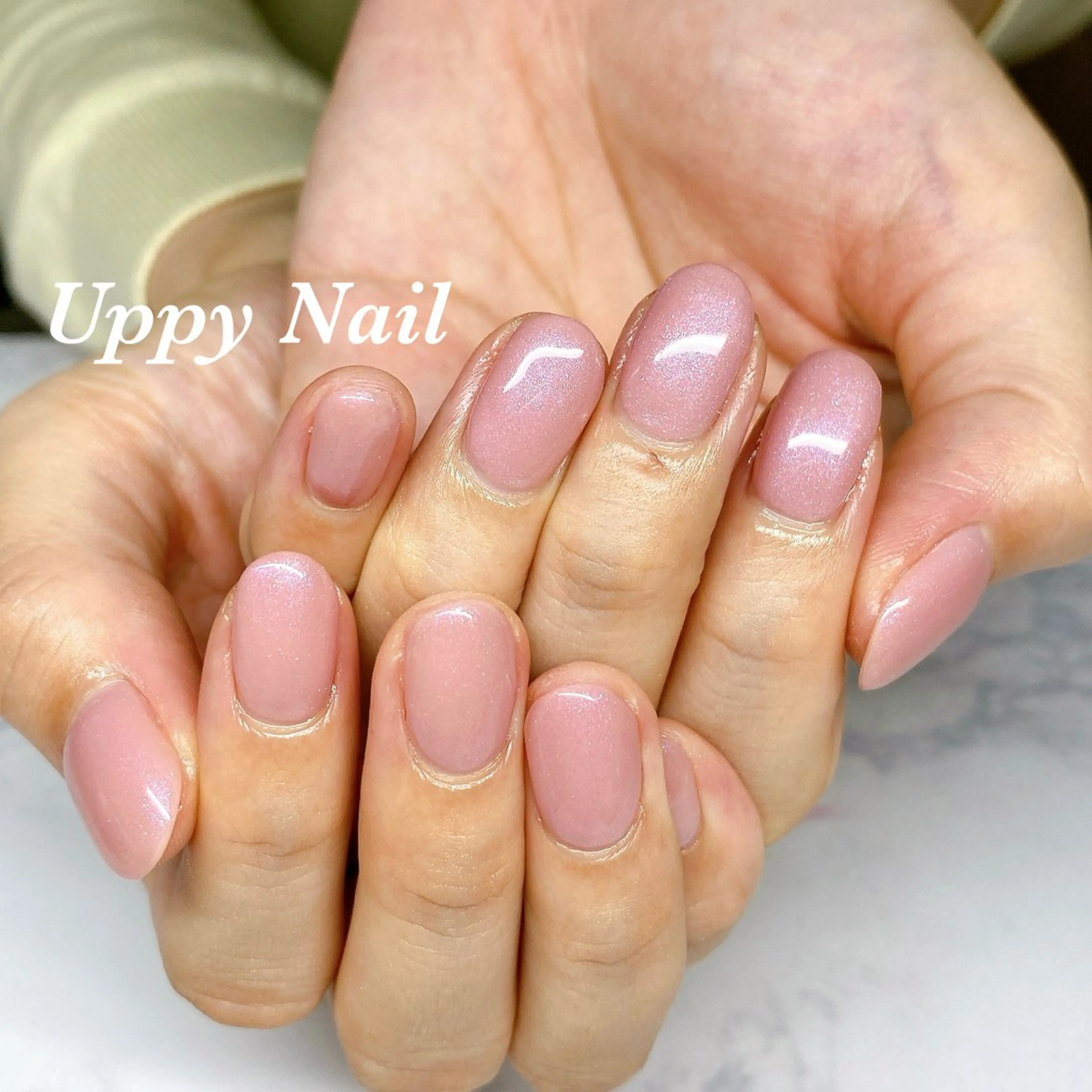 ネイル ジェルネイル ラメ(グリッター) ハンドネイル Uppy Nail ukyoのネイルデザイン