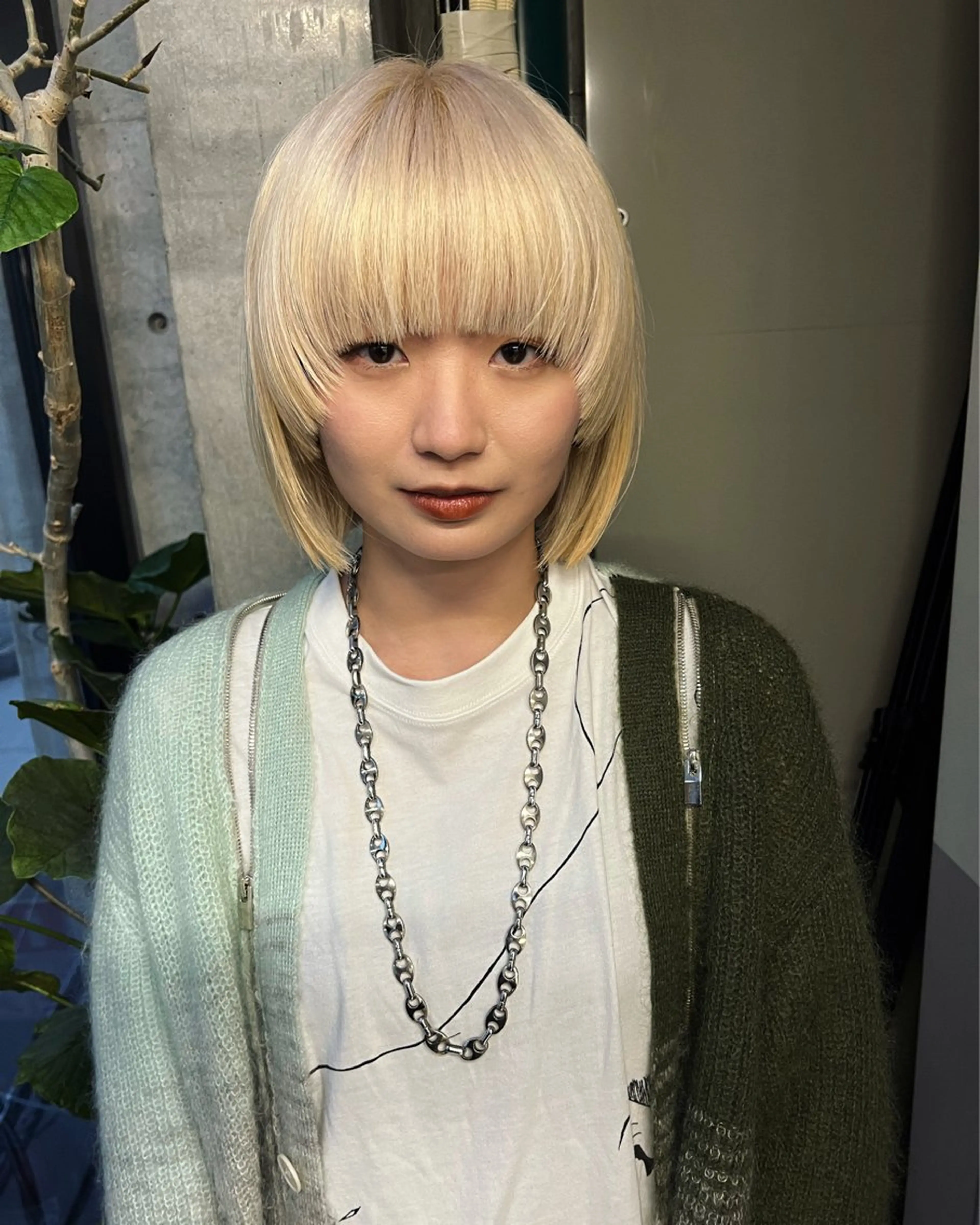 ショート カラー ハッシュカット カシマハヤトのヘアスタイル