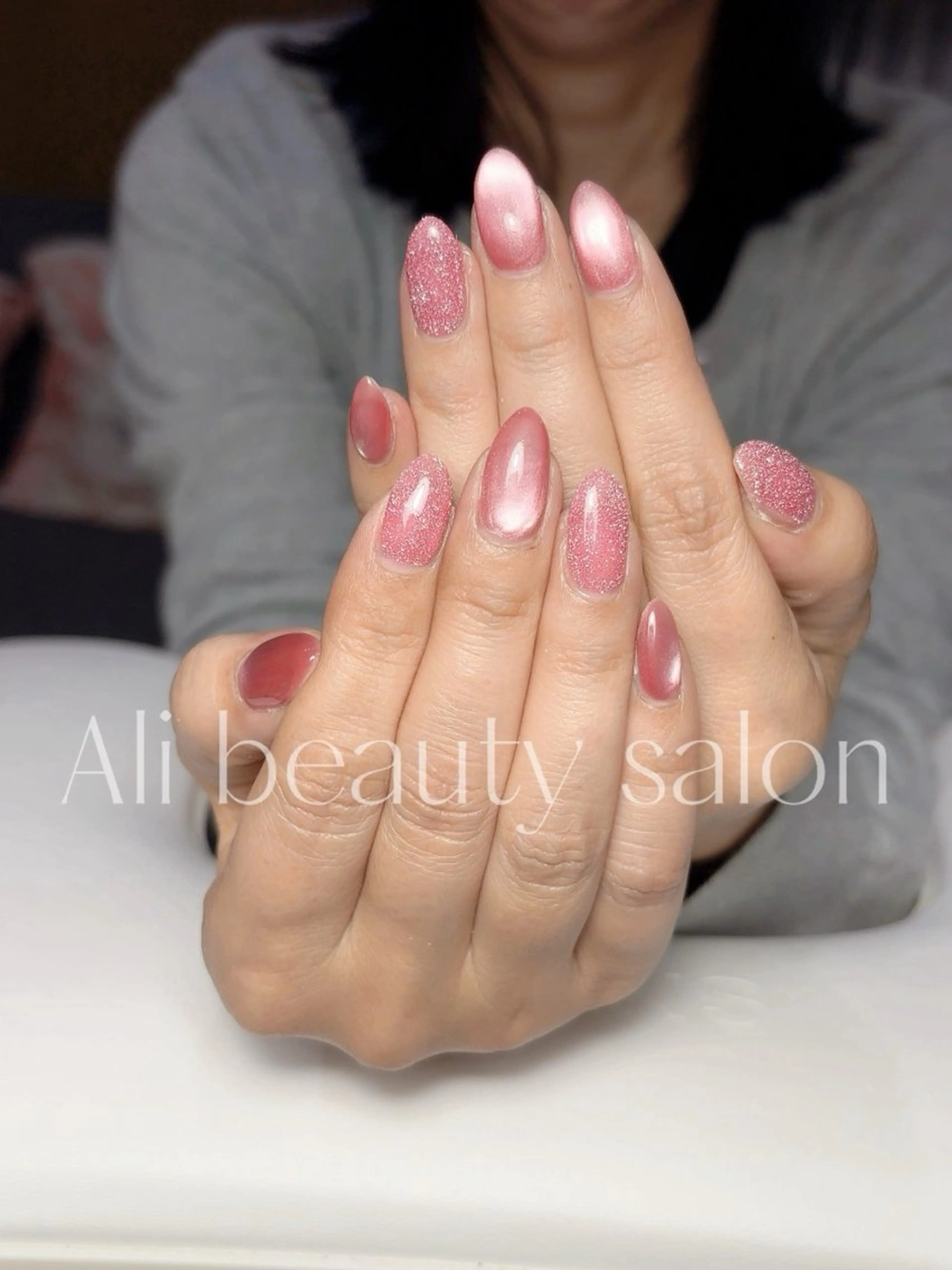 ネイル マグネットネイル ハンドネイル Ali 新小岩 ネイル専門のネイルデザイン