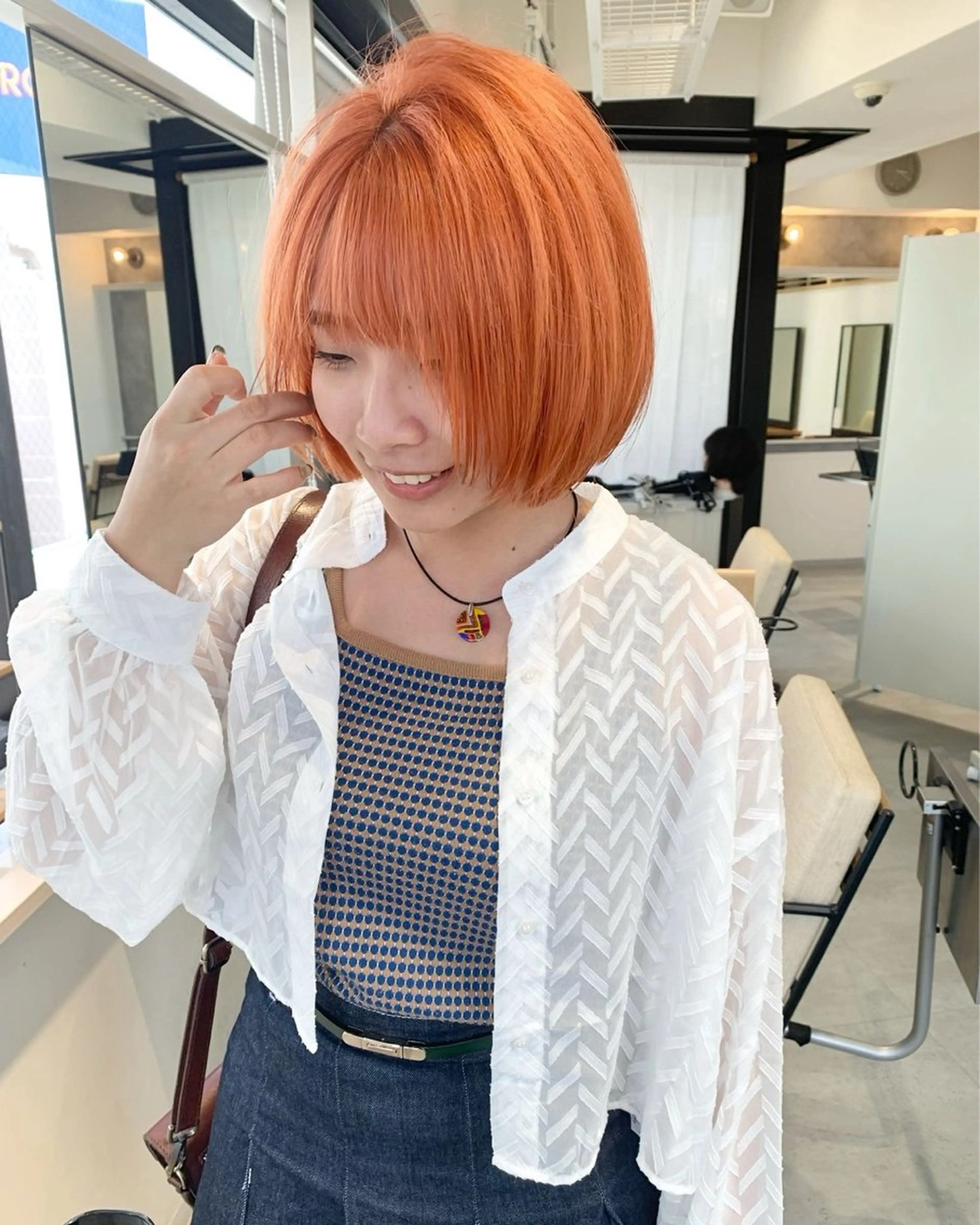 ☆ 𝑜𝑛𝑒 𝑐𝑜𝑙𝑜𝑟 ☆ 暗髪から明るめカラーまでお任せください🥣✨の写真
