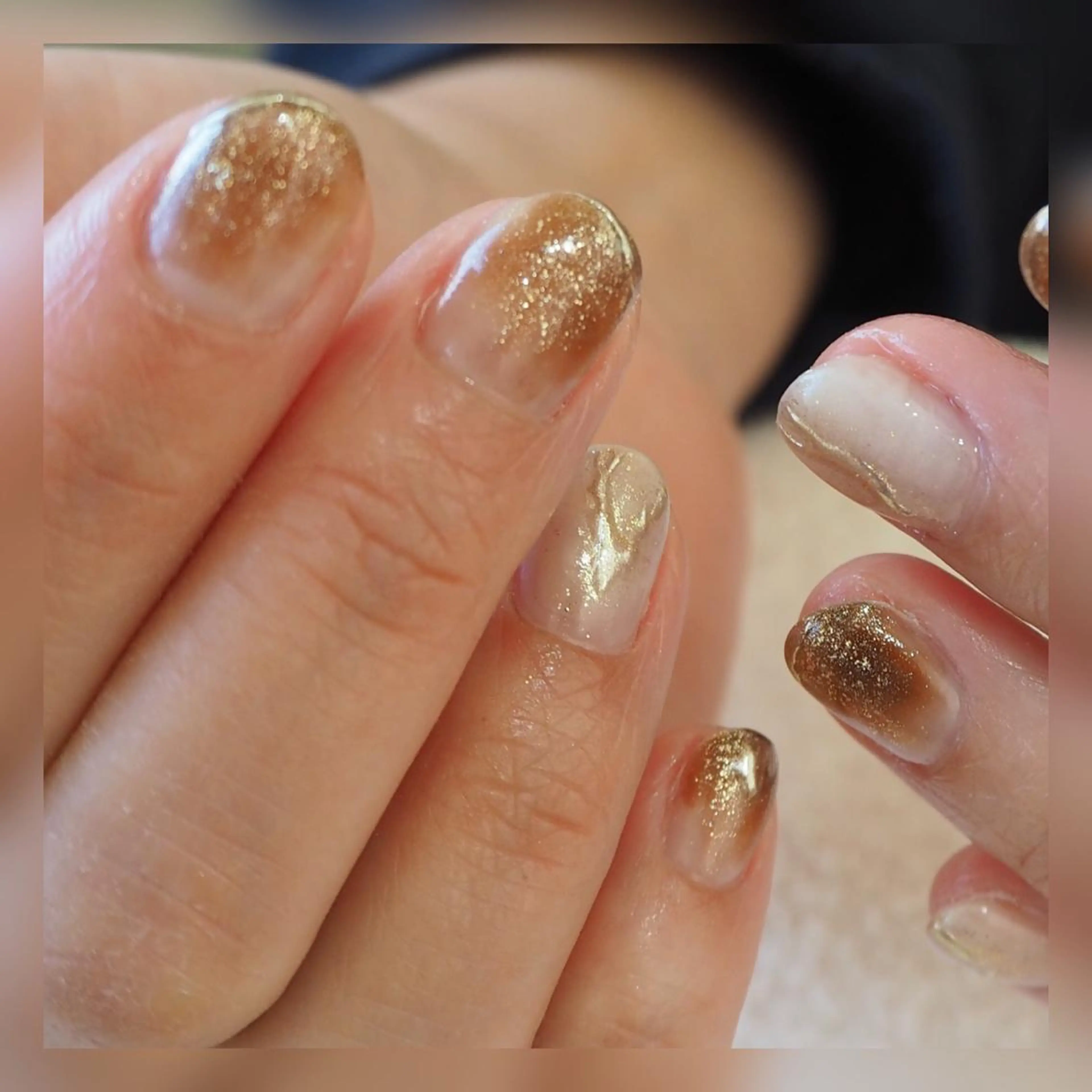 ネイル ミラーネイル おうちのネイルサロン KonpeiTouのネイルデザイン