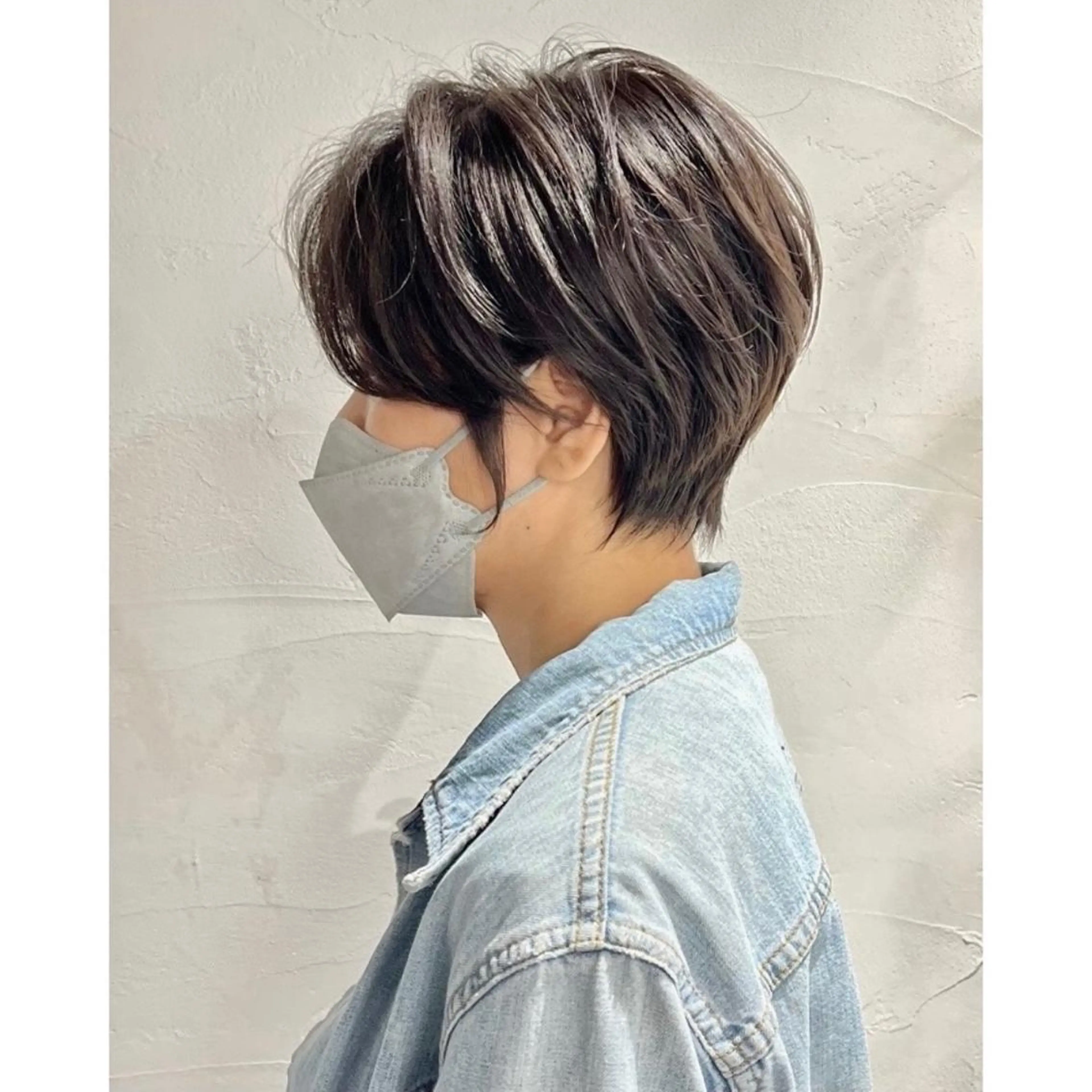 ショート 茅ヶ崎/ショートボブ /ハイトーン/片野のヘアスタイル