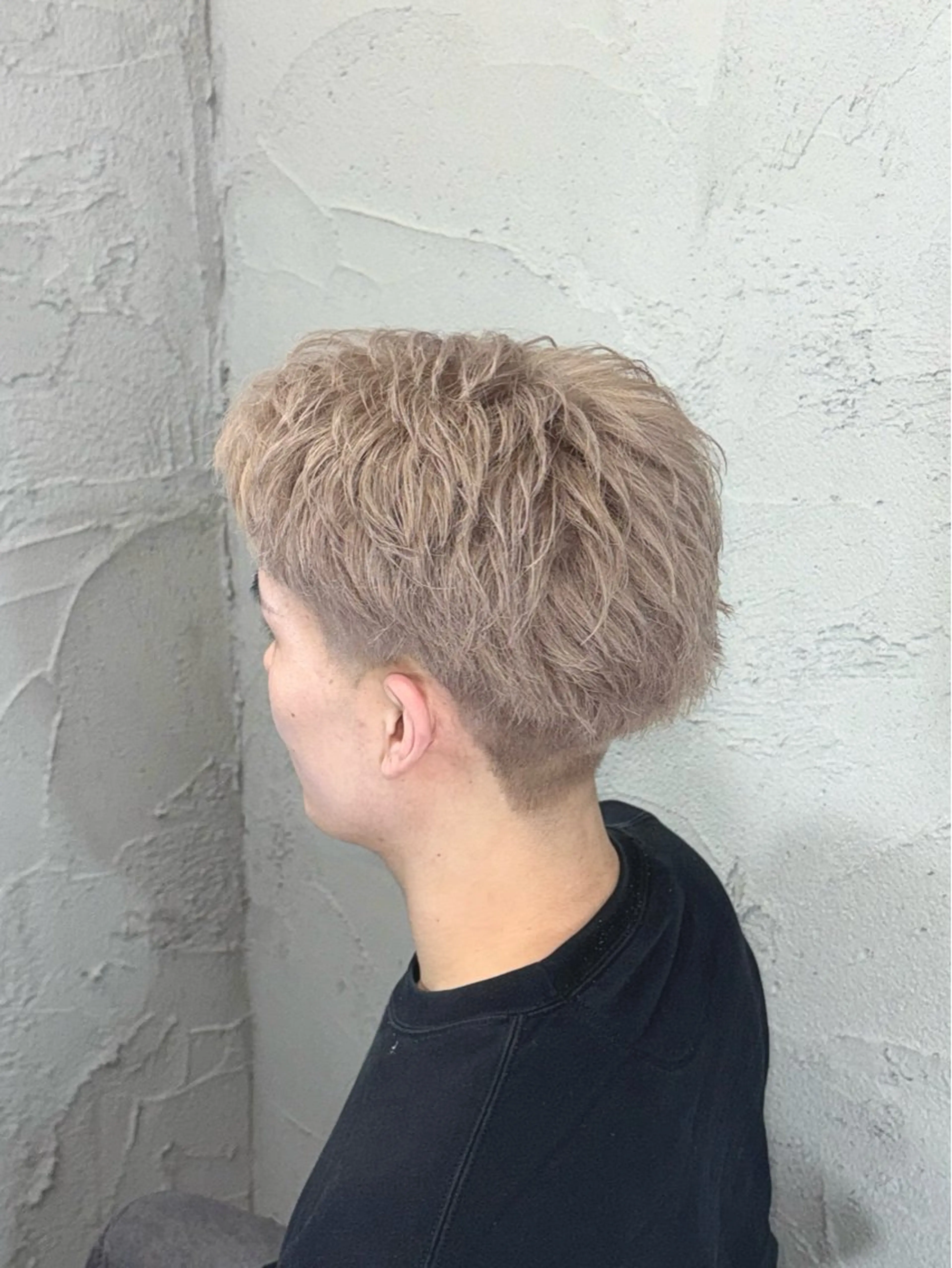 カラー メンズ ベージュカラー ホワイトベージュ (柏)美髪矯正 髪質改善特化だいちのヘアスタイル