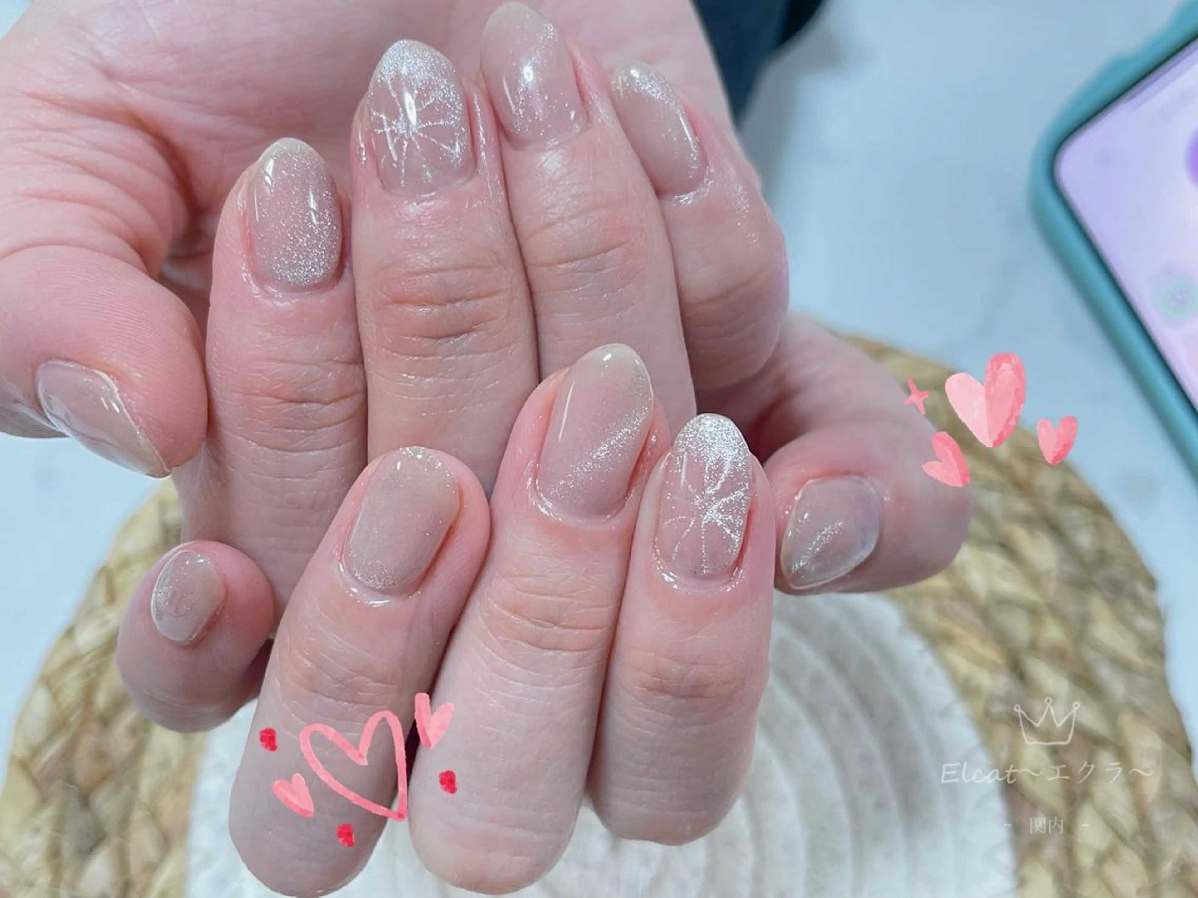 ネイル ハンドネイル ネイルサロン エクラ 🌹【スカルプ専門】のネイルデザイン