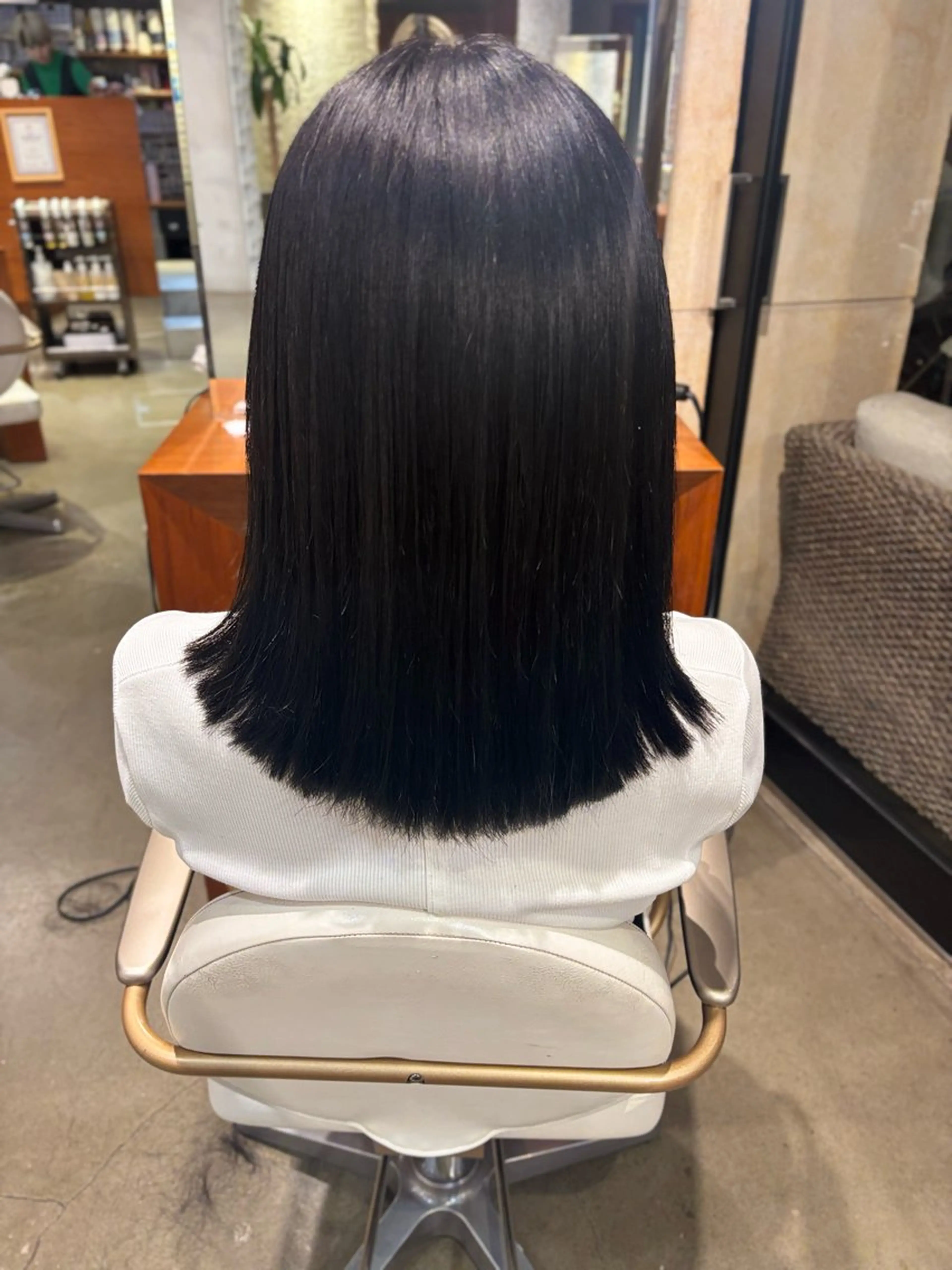 セミロング kingdom青山店 小宮愛理のヘアスタイル