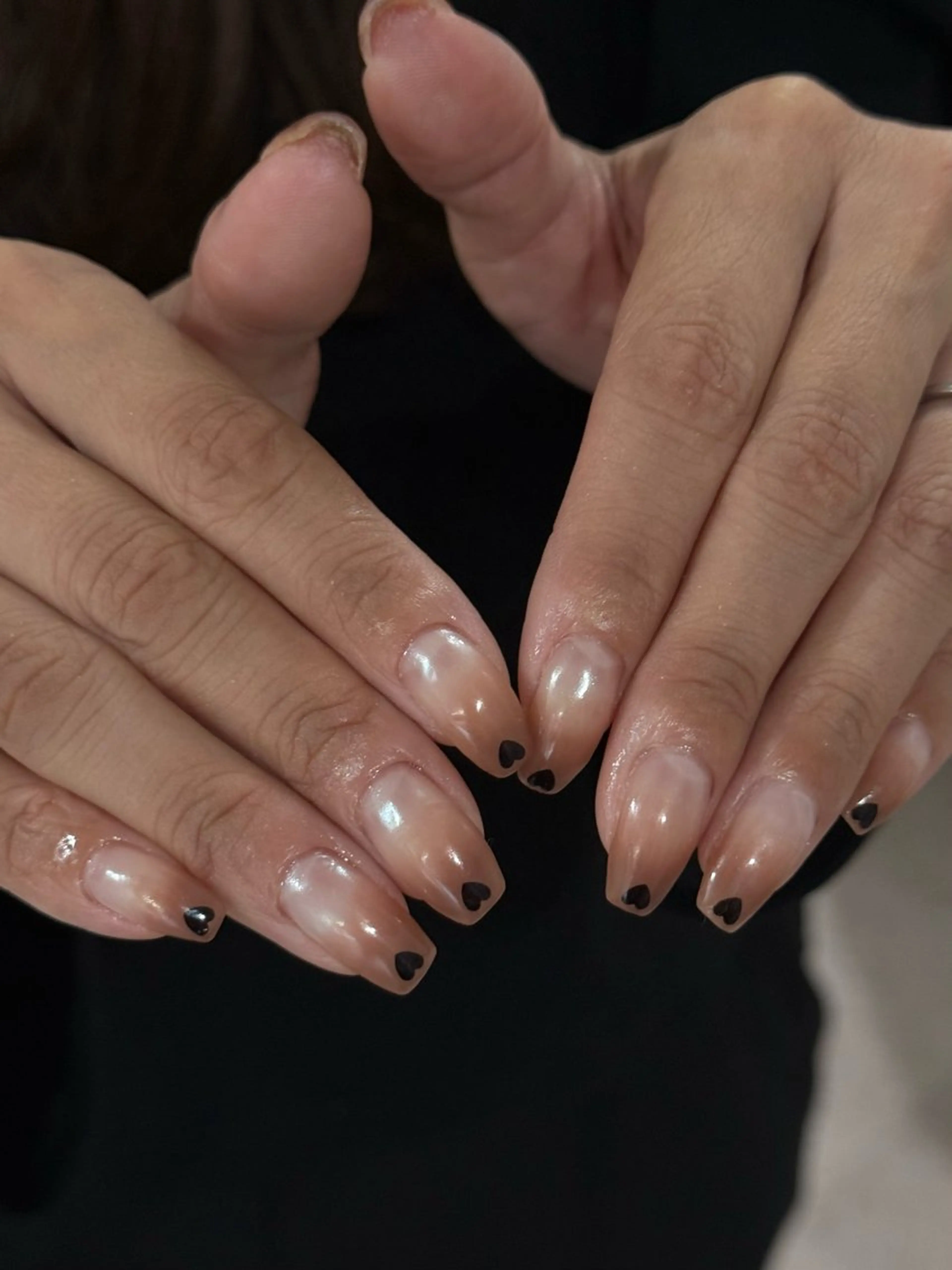 ネイル ホログラムネイル ハンドネイル ハンドケア Nail salon K　momoのネイルデザイン