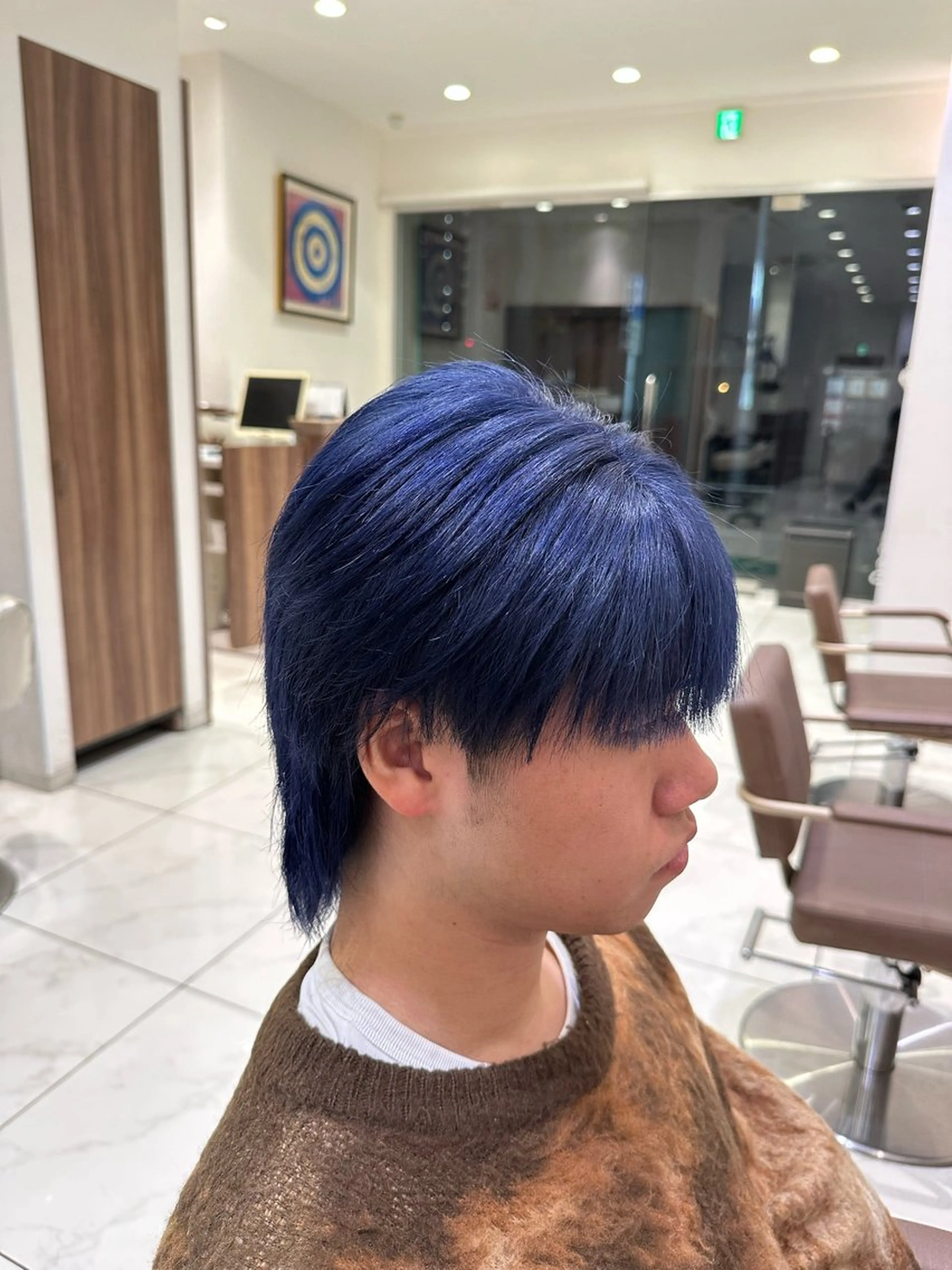メンズ メンズブリーチ マッシュウルフ マッシュ メンズウルフカット ウルフカット カット ヘアカラー メンズカット/カラー 💠進藤龍之介のヘアスタイル