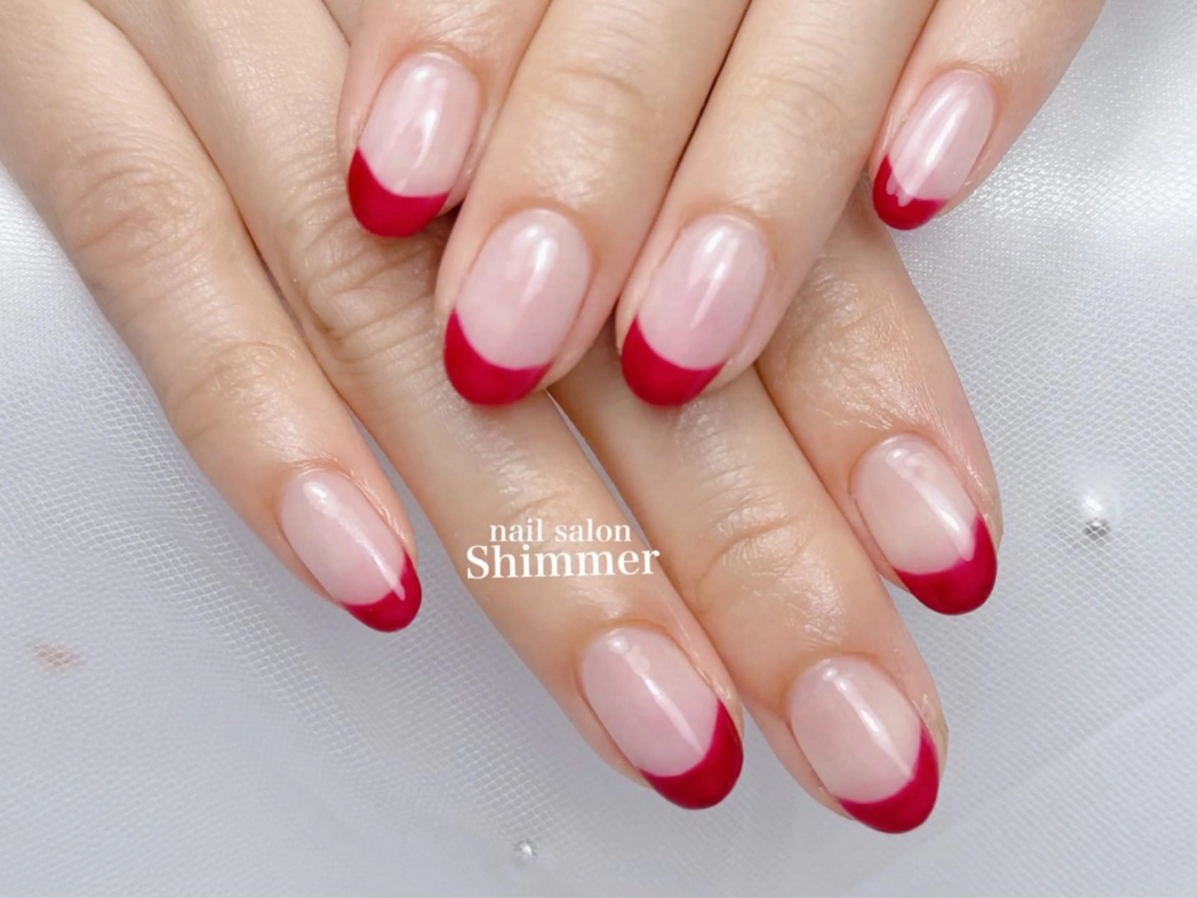 ネイル ハンドネイル Shimmer Risaのネイルデザイン