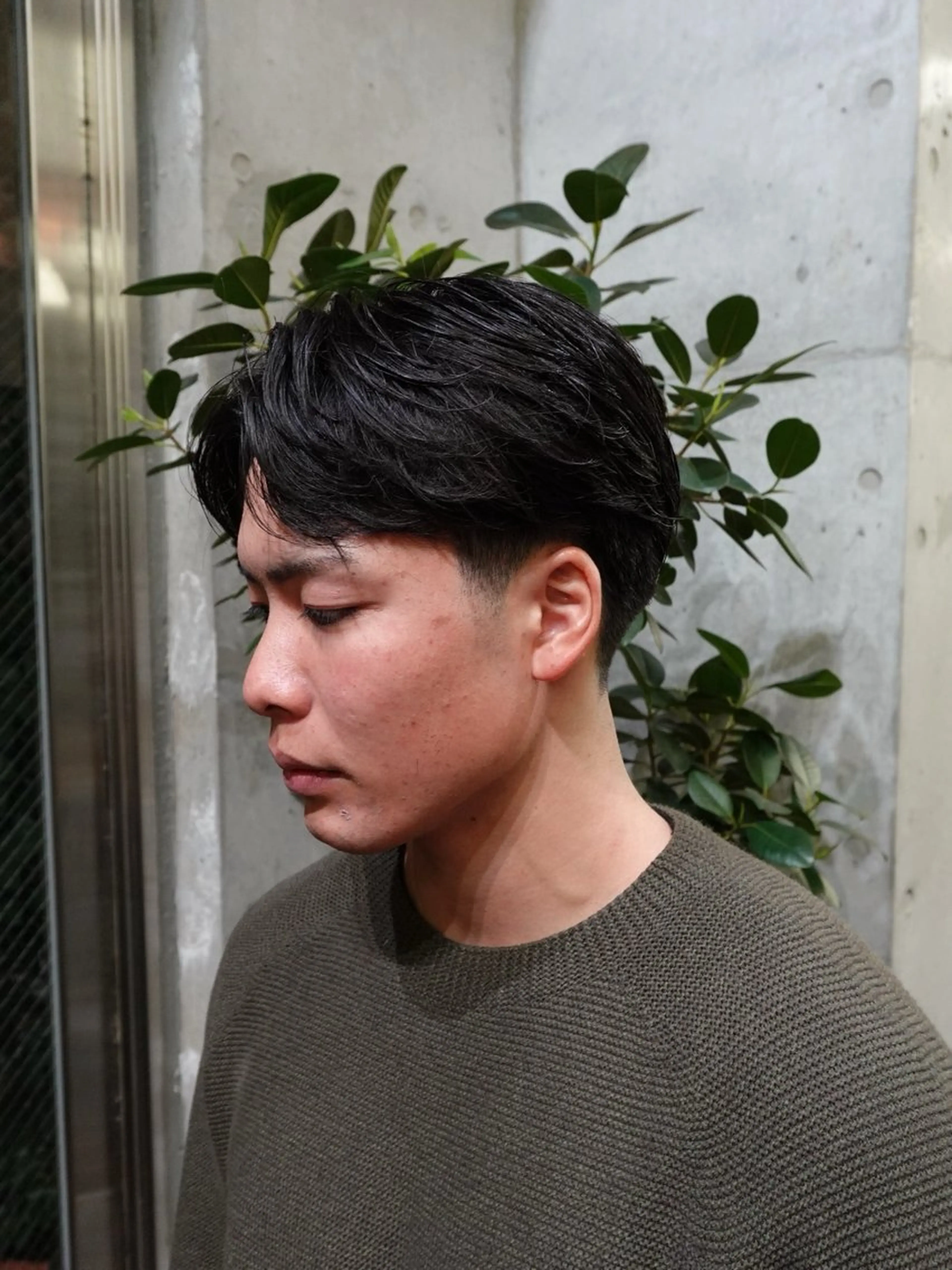 ショート パーマ メンズ メンズパーマ カット パーマ メンズ特化美容師 /たけしのヘアスタイル