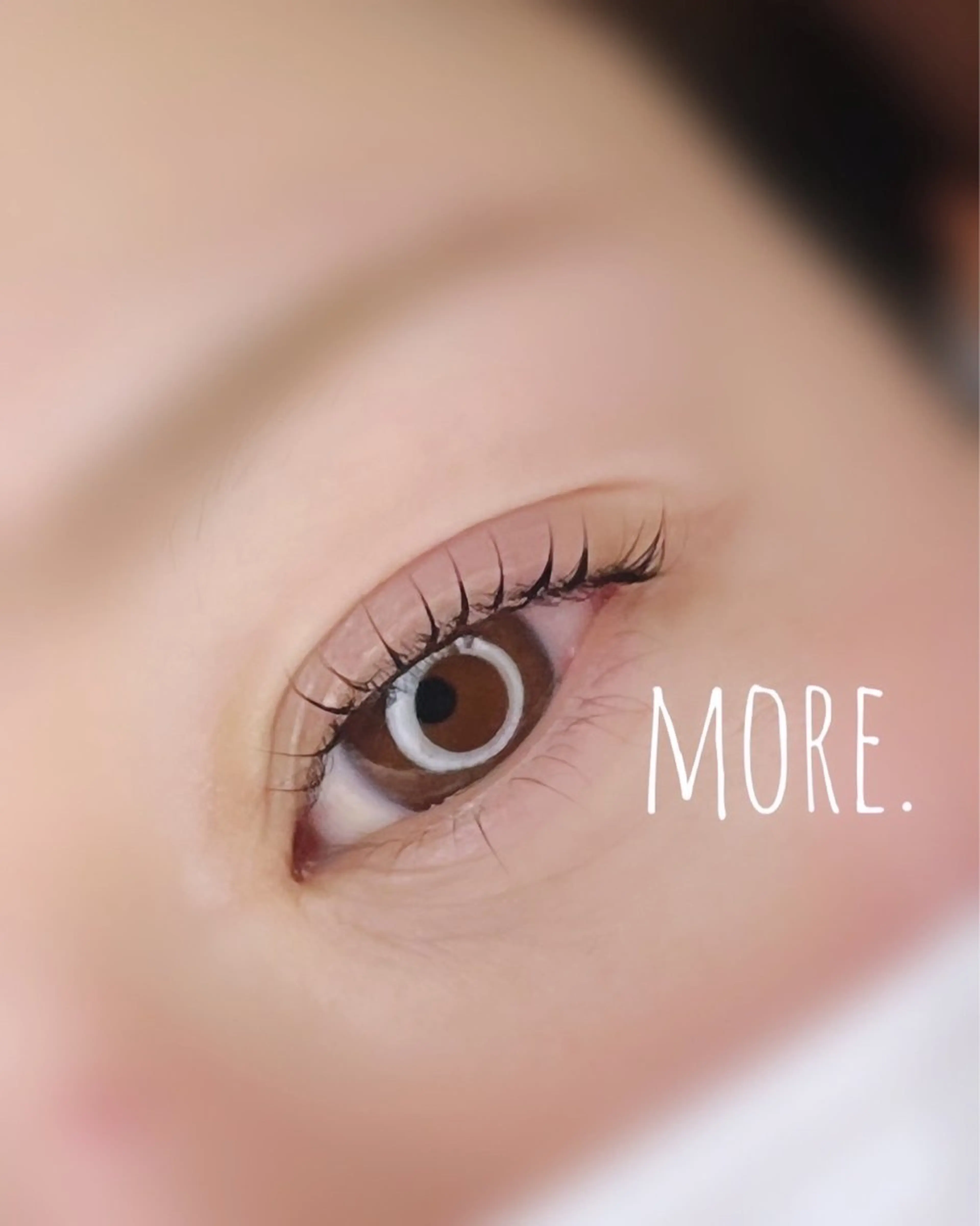 マツエク・マツパ ナチュラル まつげパーマ more. ✳︎YURINAのマツエク・マツパデザイン