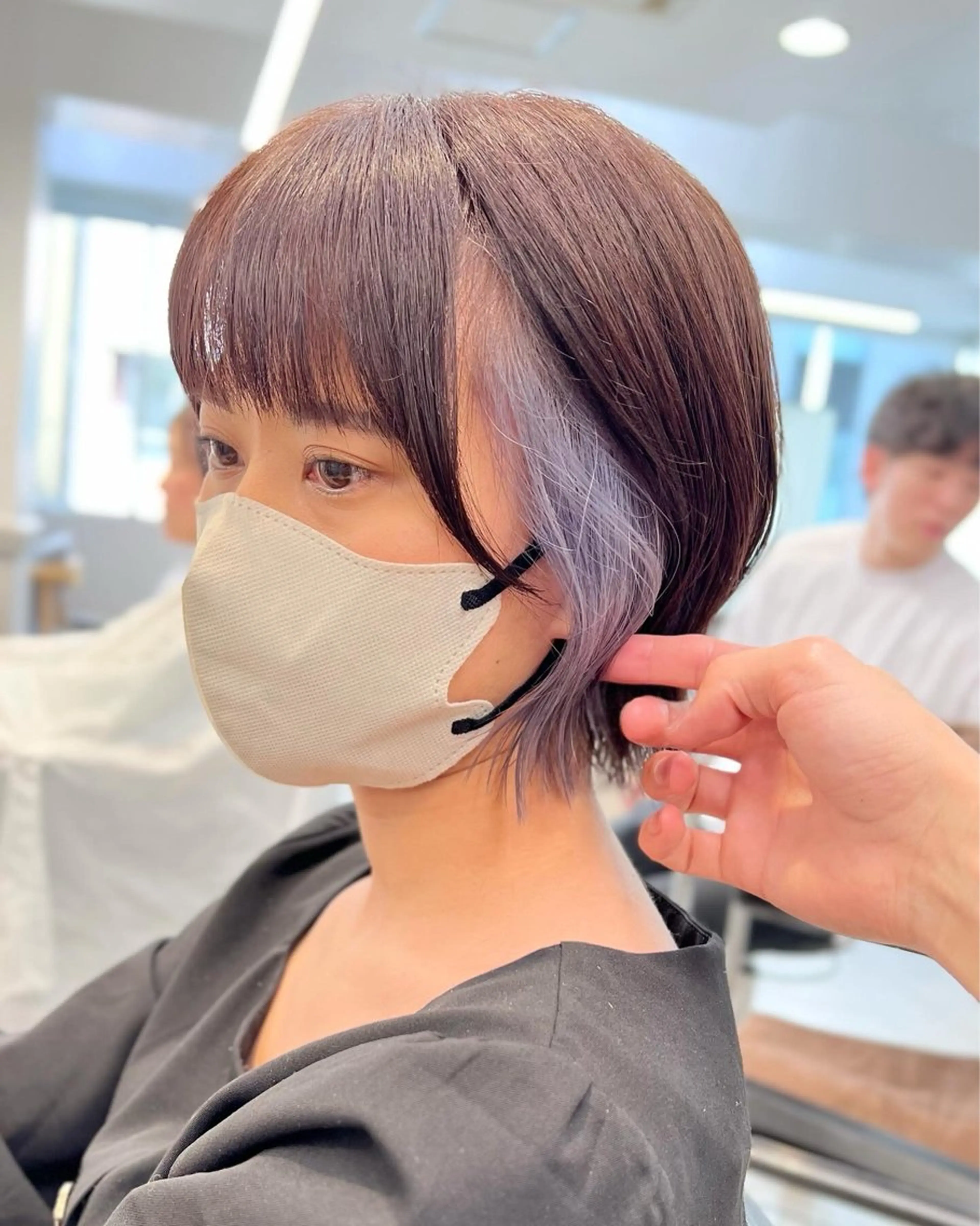 ショート 夏山 秀憲のヘアスタイル