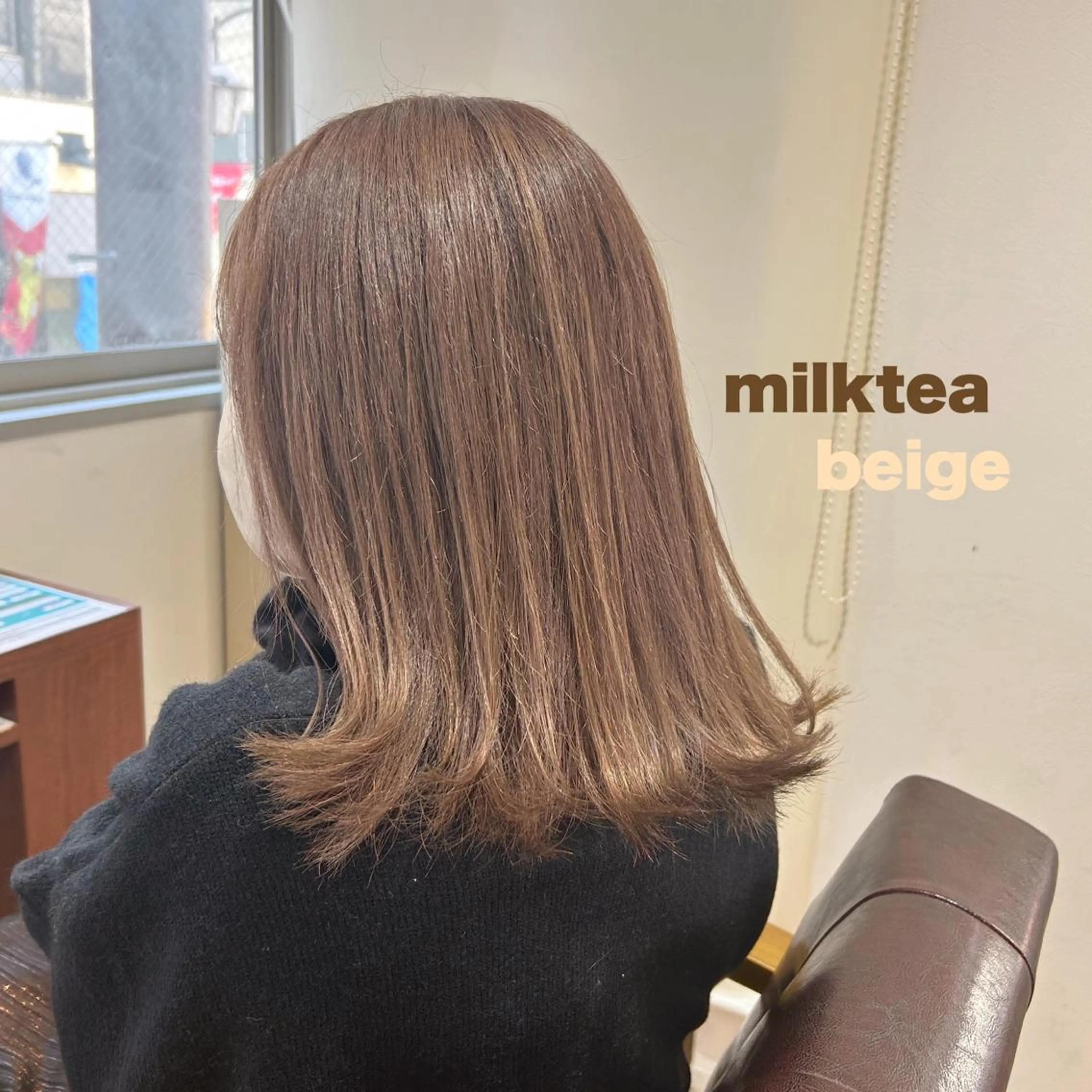 ミディアム A. Seoのヘアスタイル