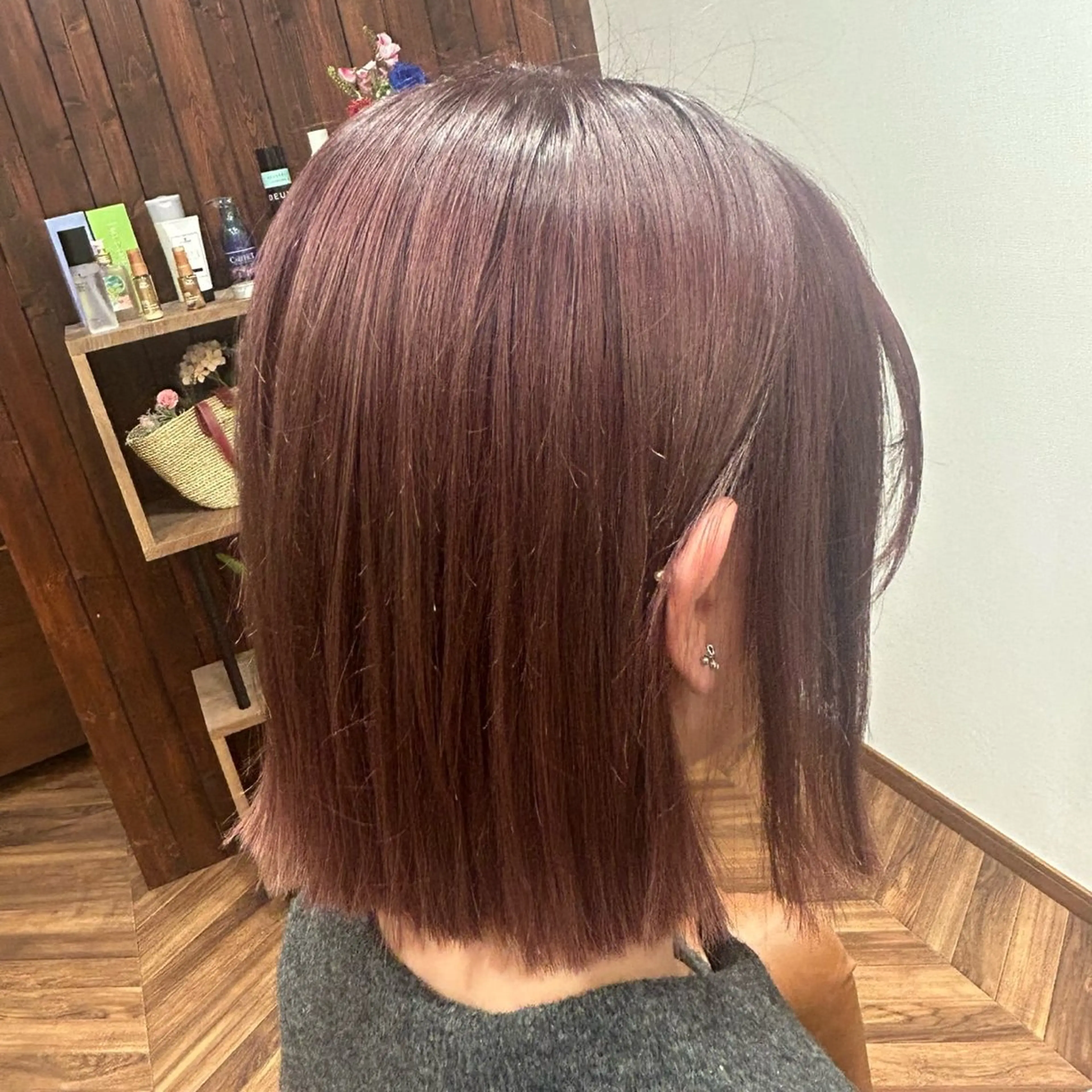 ミディアム カラー gatto  nero所属・【似合わせカット 】🦋岩崎 美保🐾のヘアスタイル