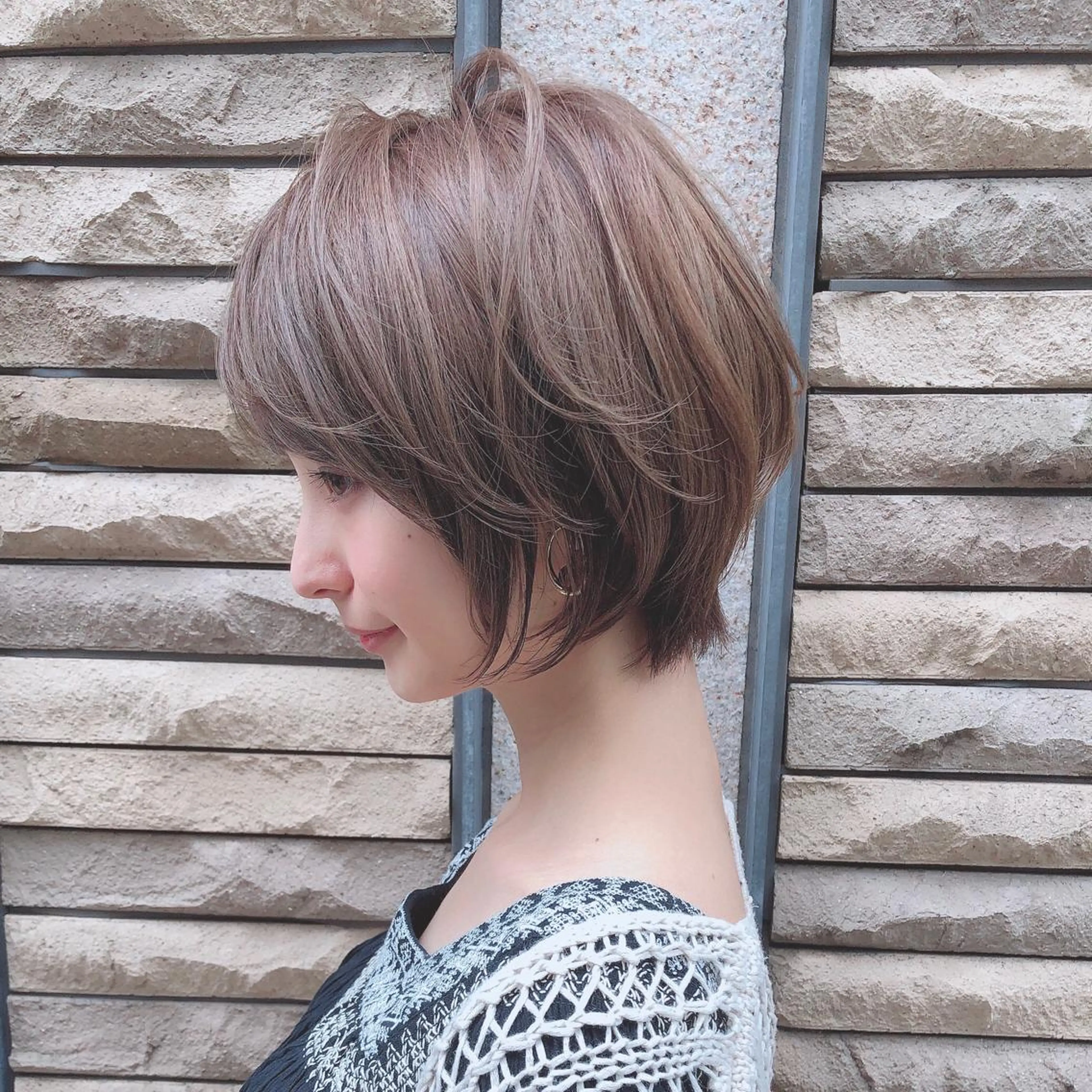 ショート カラー パーマ ヘアアレンジ キッズ ネイル マツエク・マツパ ショートヘア トリートメント ニュアンスネイル ショートネイル ニュアンスパーマ ショートの神✨AFL OAT 井上康平のヘアスタイル