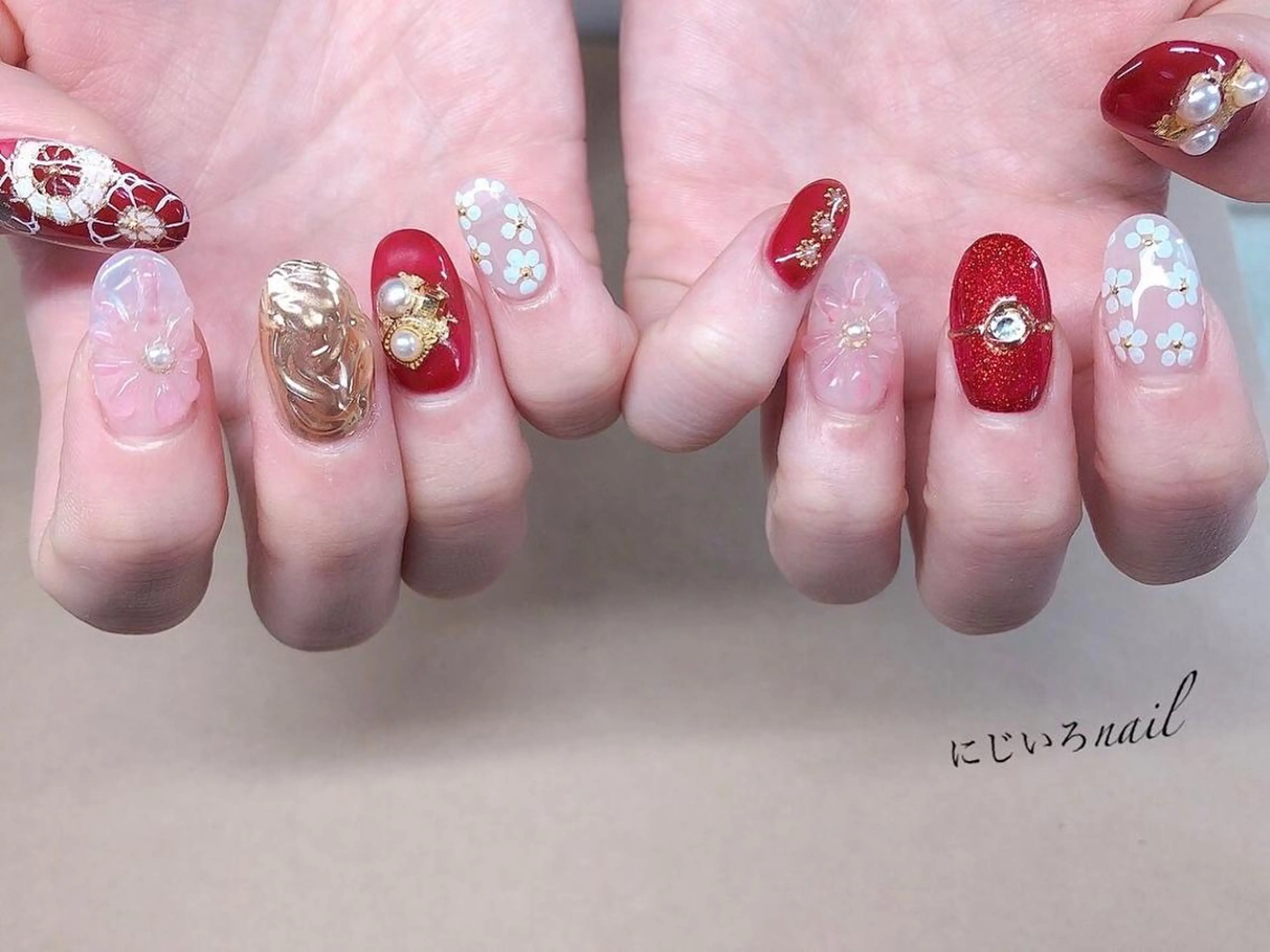 ネイル にじいろ nailのネイルデザイン