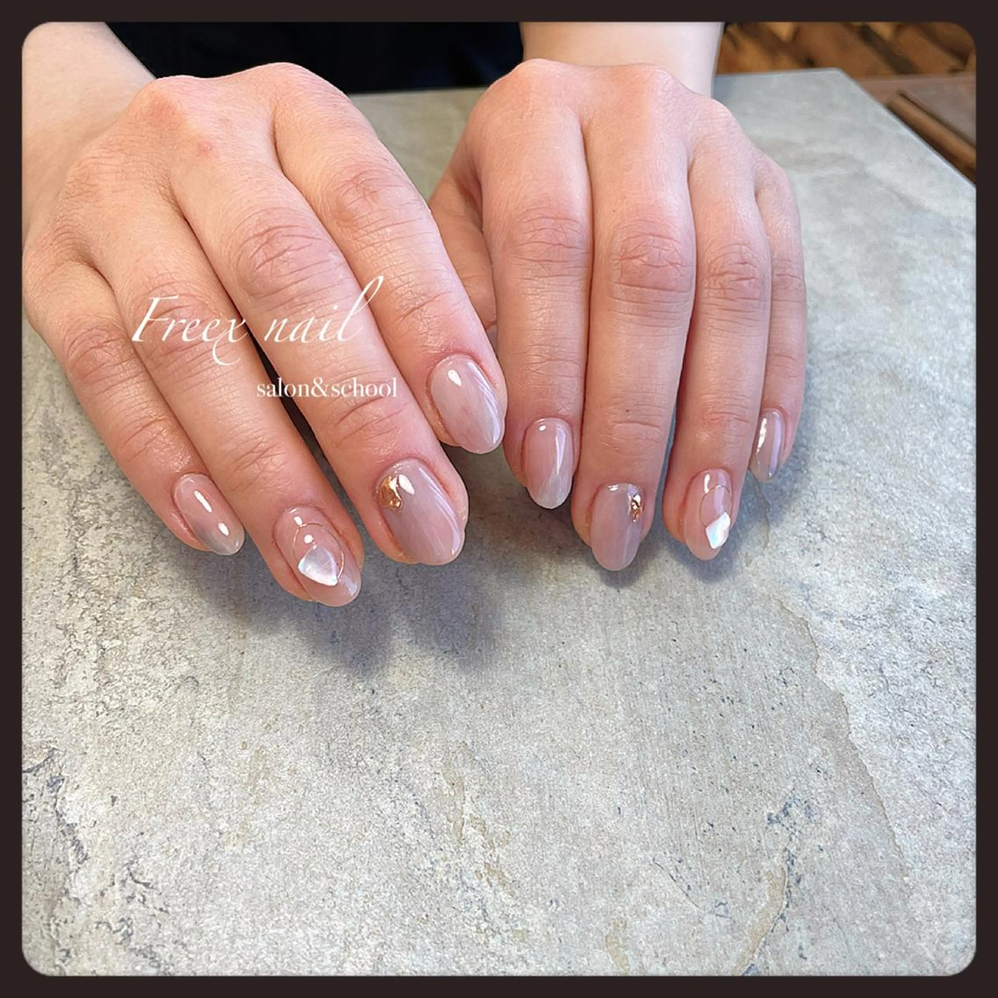 ネイル ニュアンスネイル ハンドネイル ハンドケア freex nail /ニュアンス/個性派のネイルデザイン