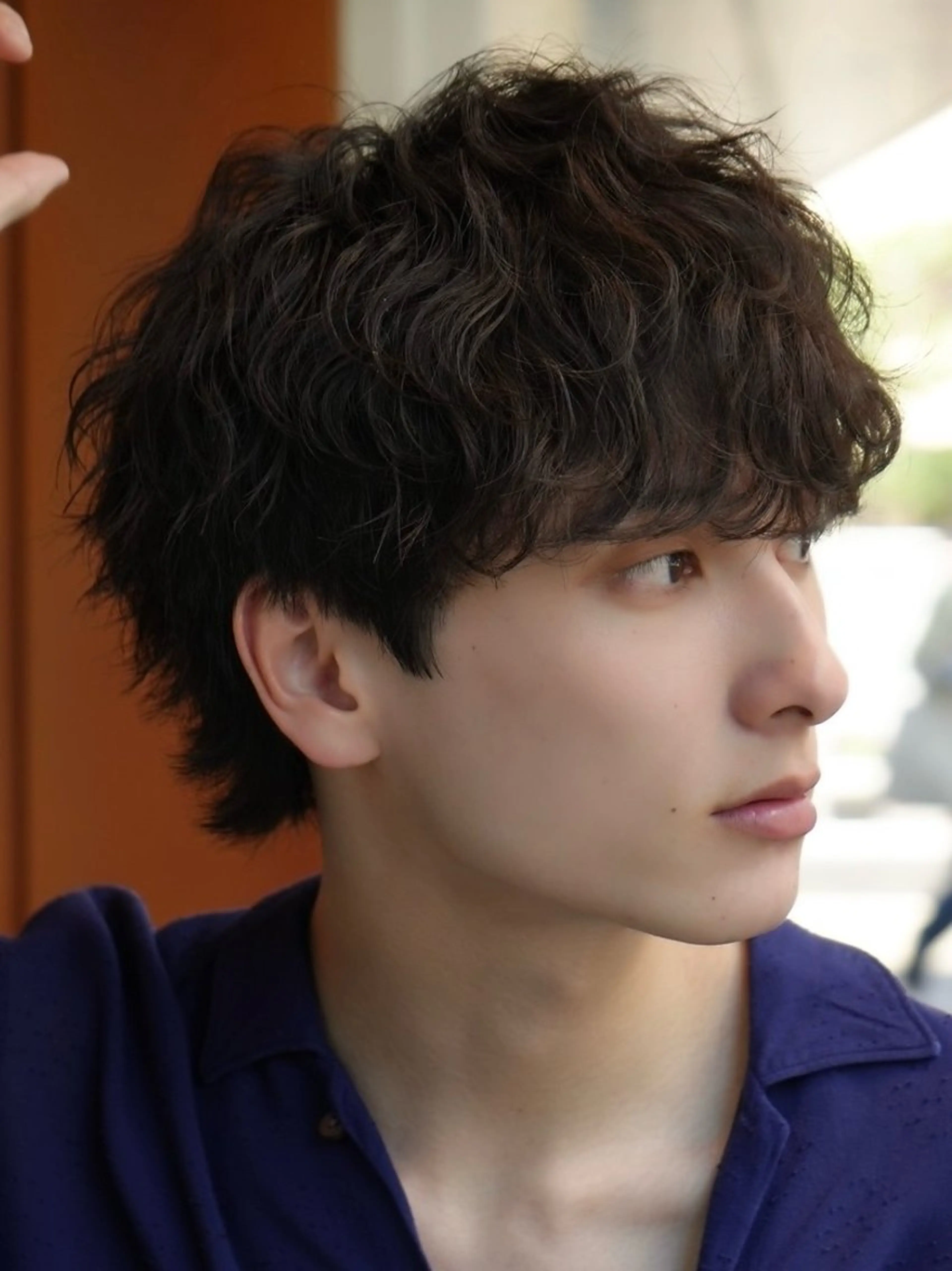 パーマ 原宿波巻きスパイラル パーマTOSHIのヘアスタイル