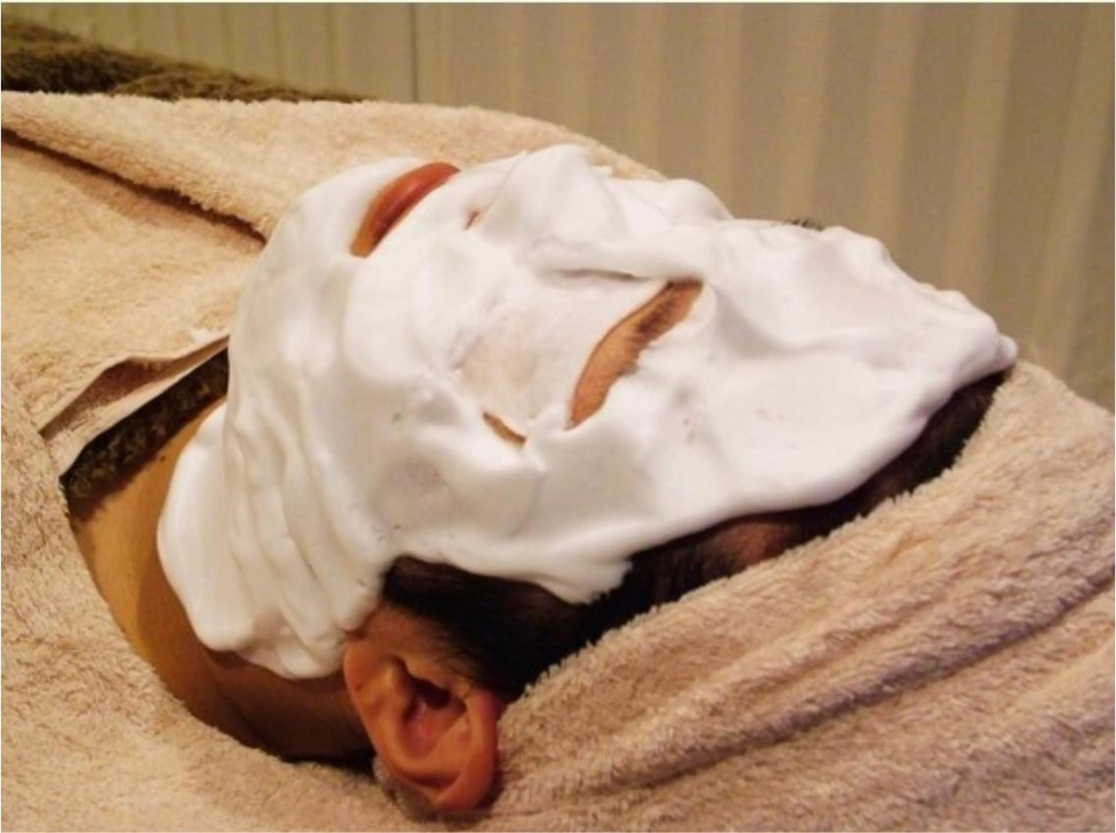 【メンズフェイシャル】毛穴洗浄+美白パック+お顔産毛脱毛1回60分¥7,700✨✨の写真