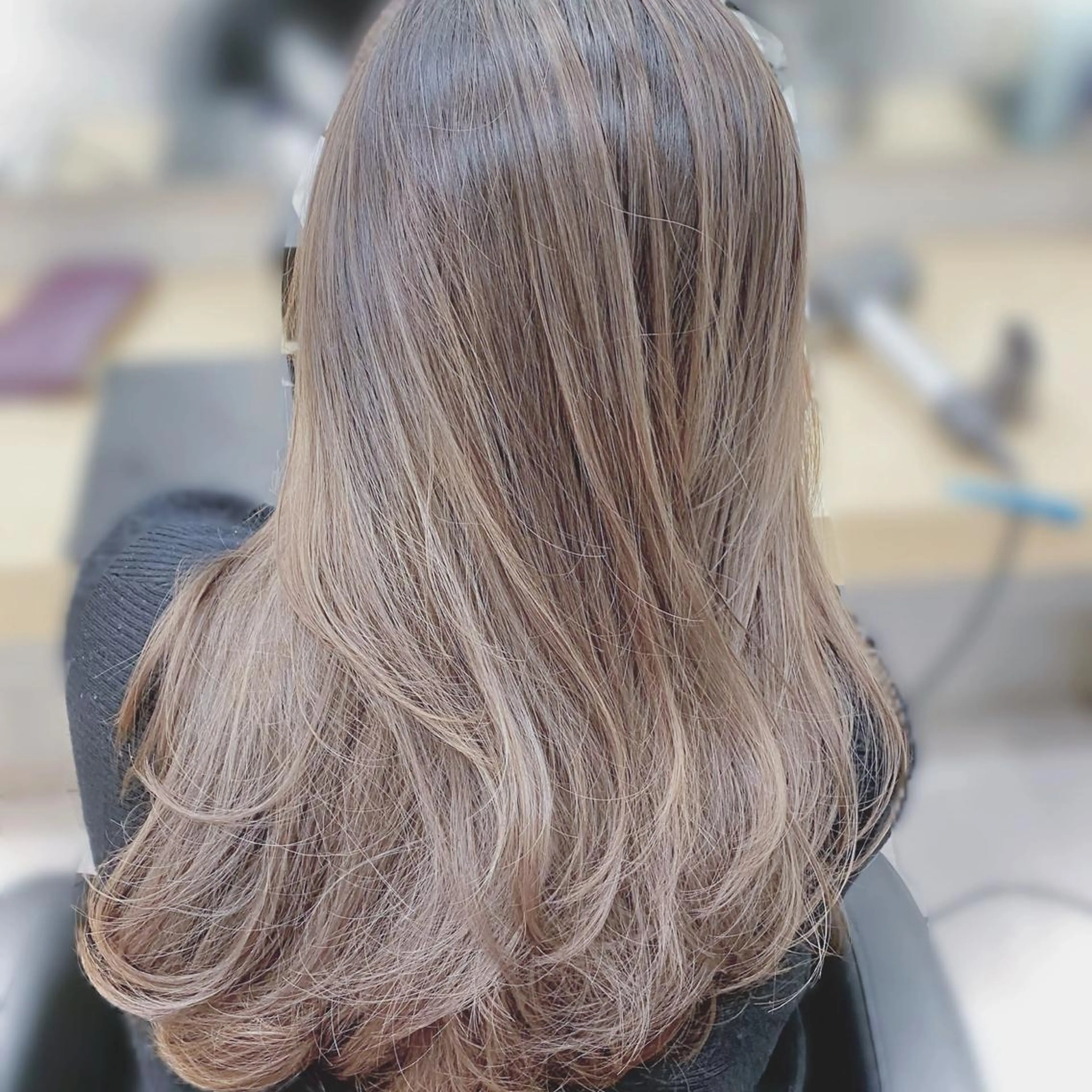 ロング カラー ヘアアレンジ カット 縮毛矯正 トリートメント モテ髪💛美髪矯正 ✨艶髪特化🫧山根のヘアスタイル