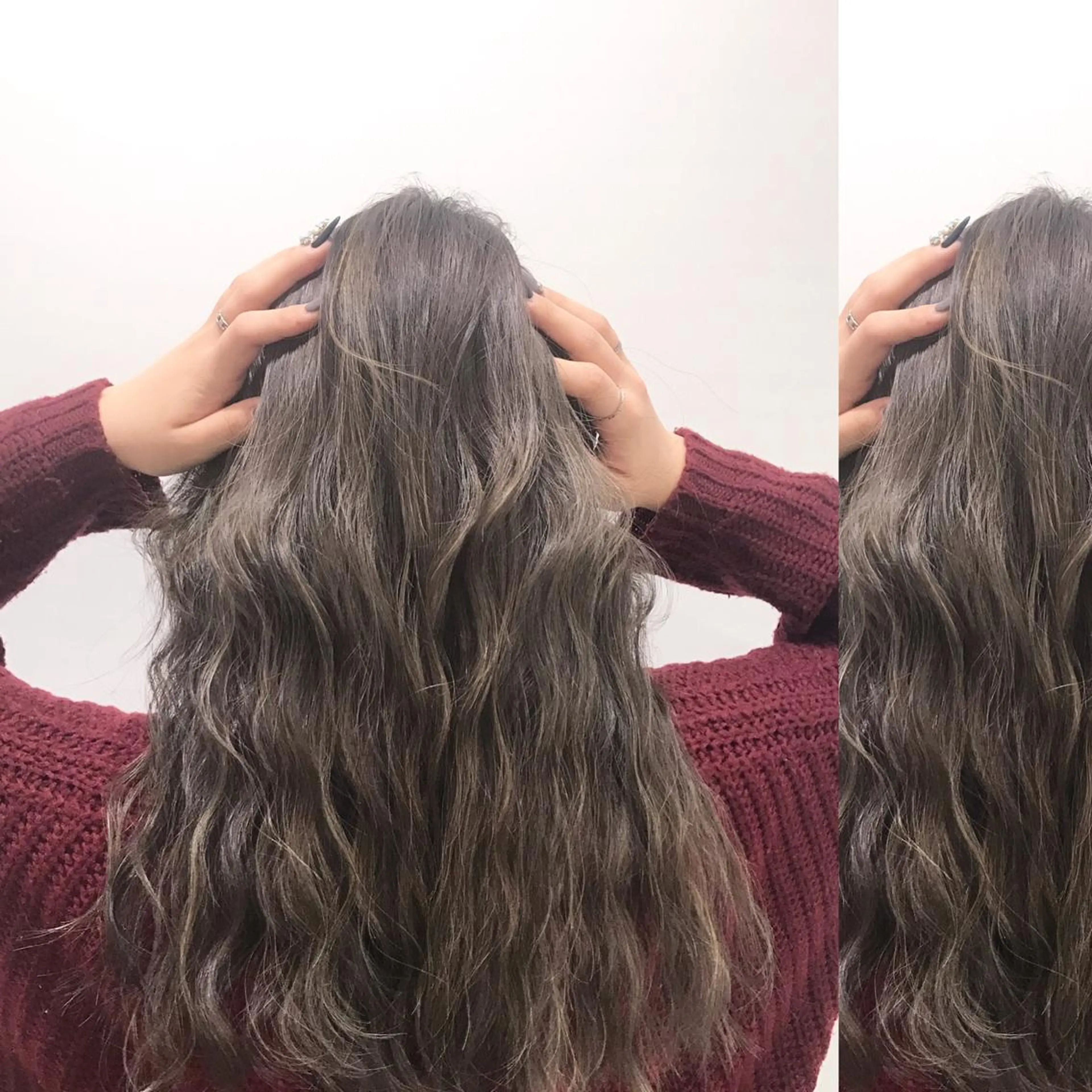 ロング カラー ヘアアレンジ ハイライトカラー ハイライト ヘアカラー トリートメント 縮毛矯正 髪質改善寺坂雄飛💐のヘアスタイル