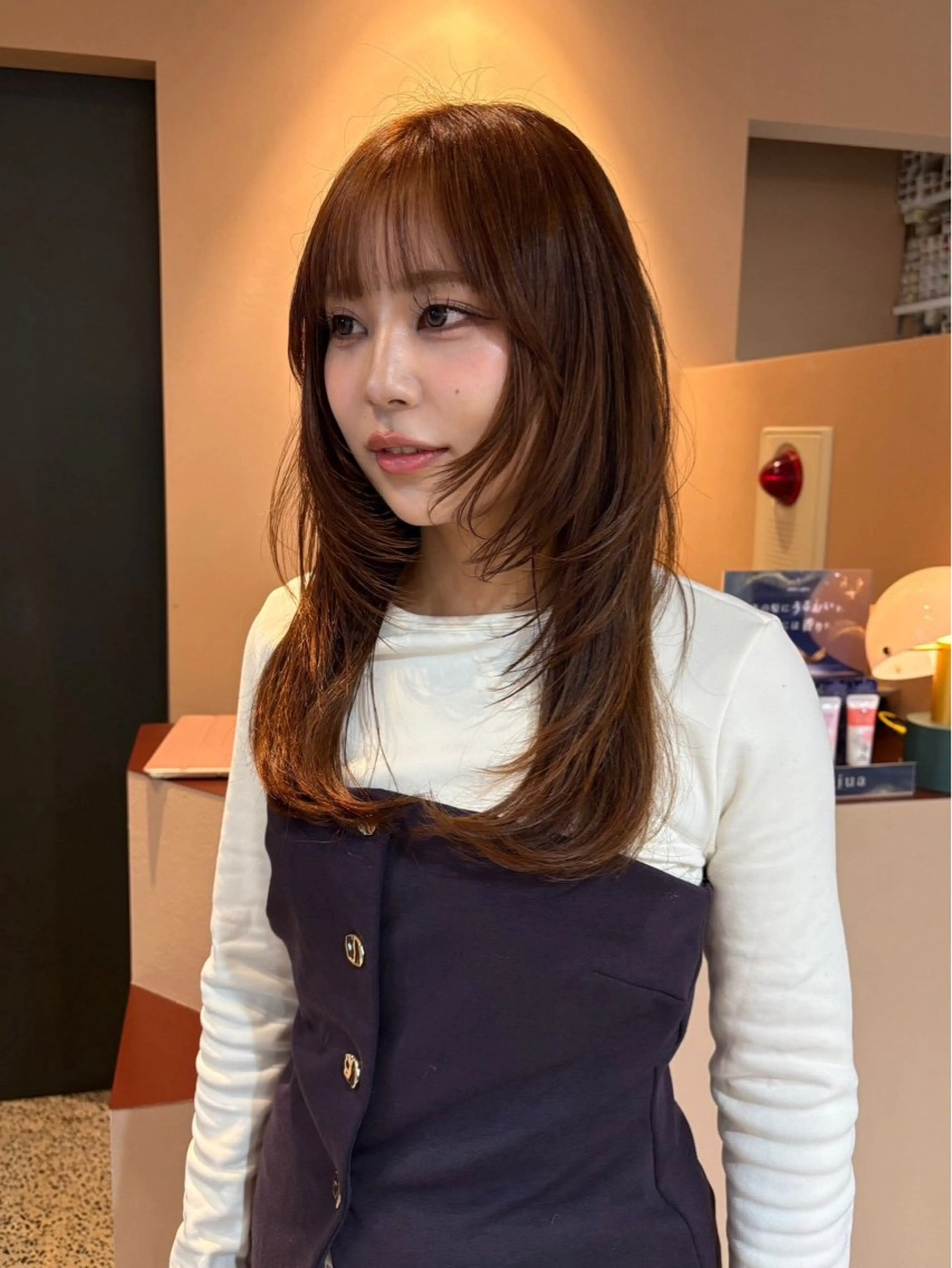 カラー YOKE /桃山台 /iori‎✦.˚◦のヘアスタイル