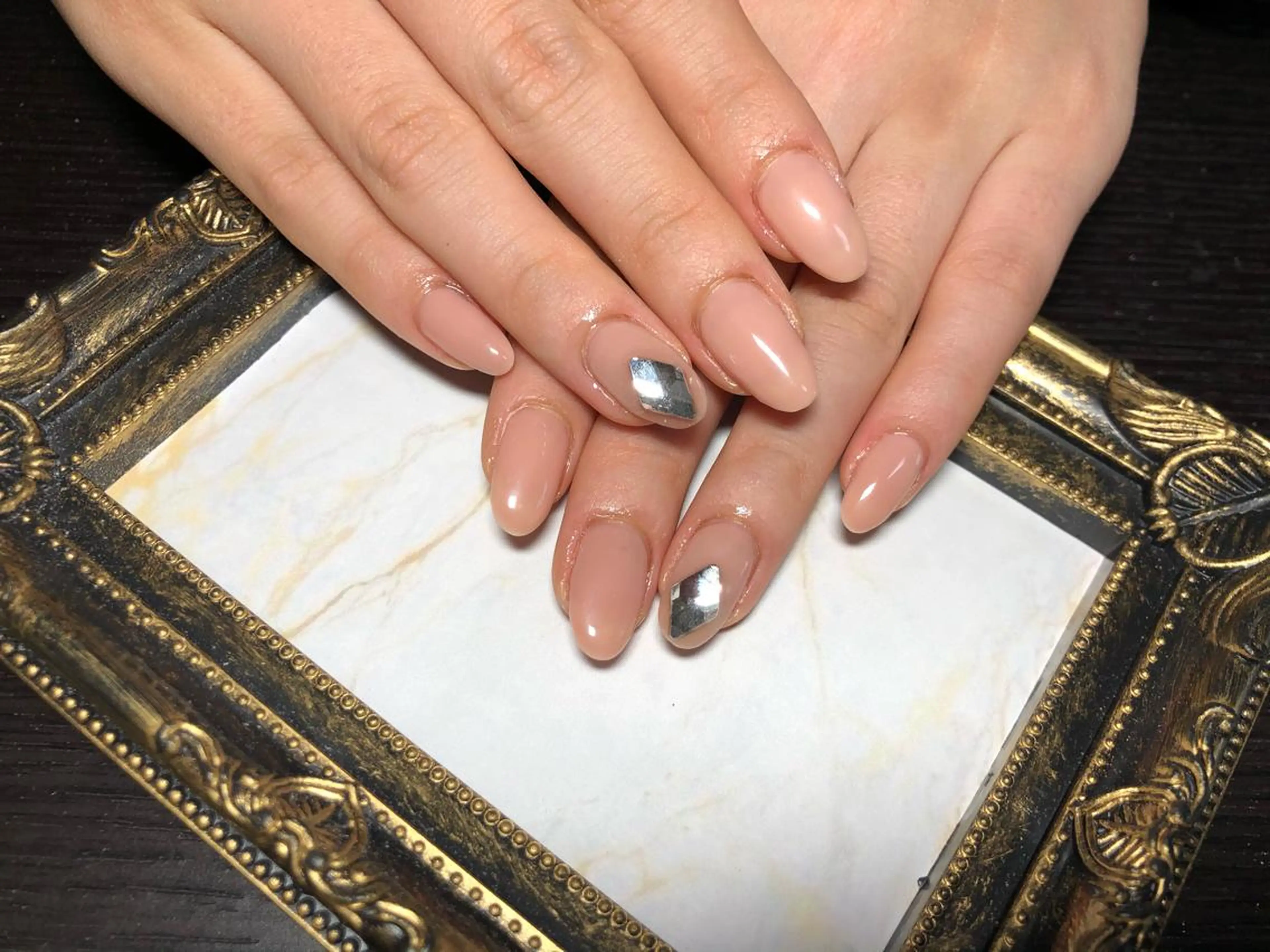 ネイル シンプルネイル Nail salon Caco.のネイルデザイン