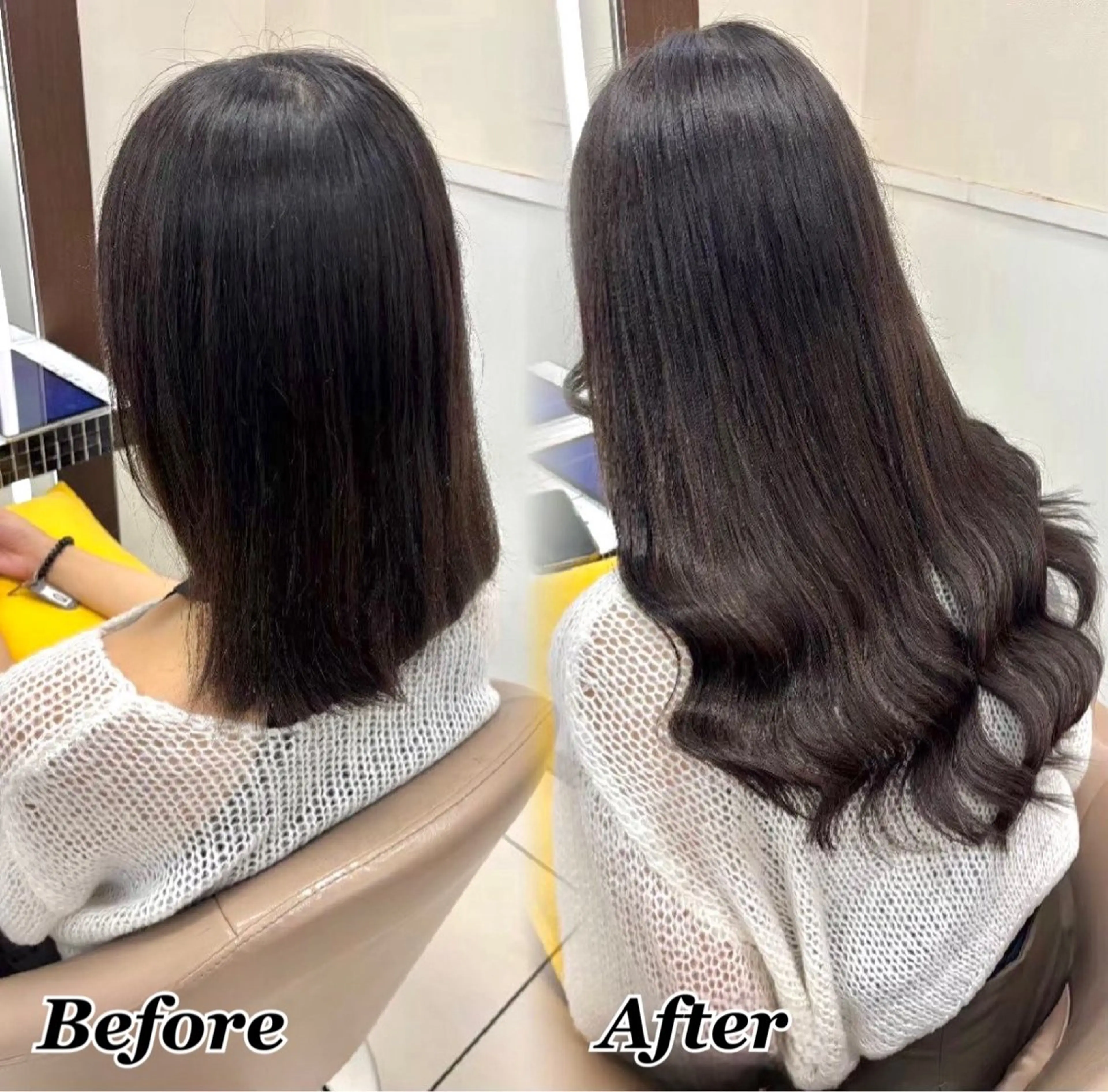 エクステ ヘアメ🎀推しカラー 🥣横浜/しほ🧸のヘアスタイル