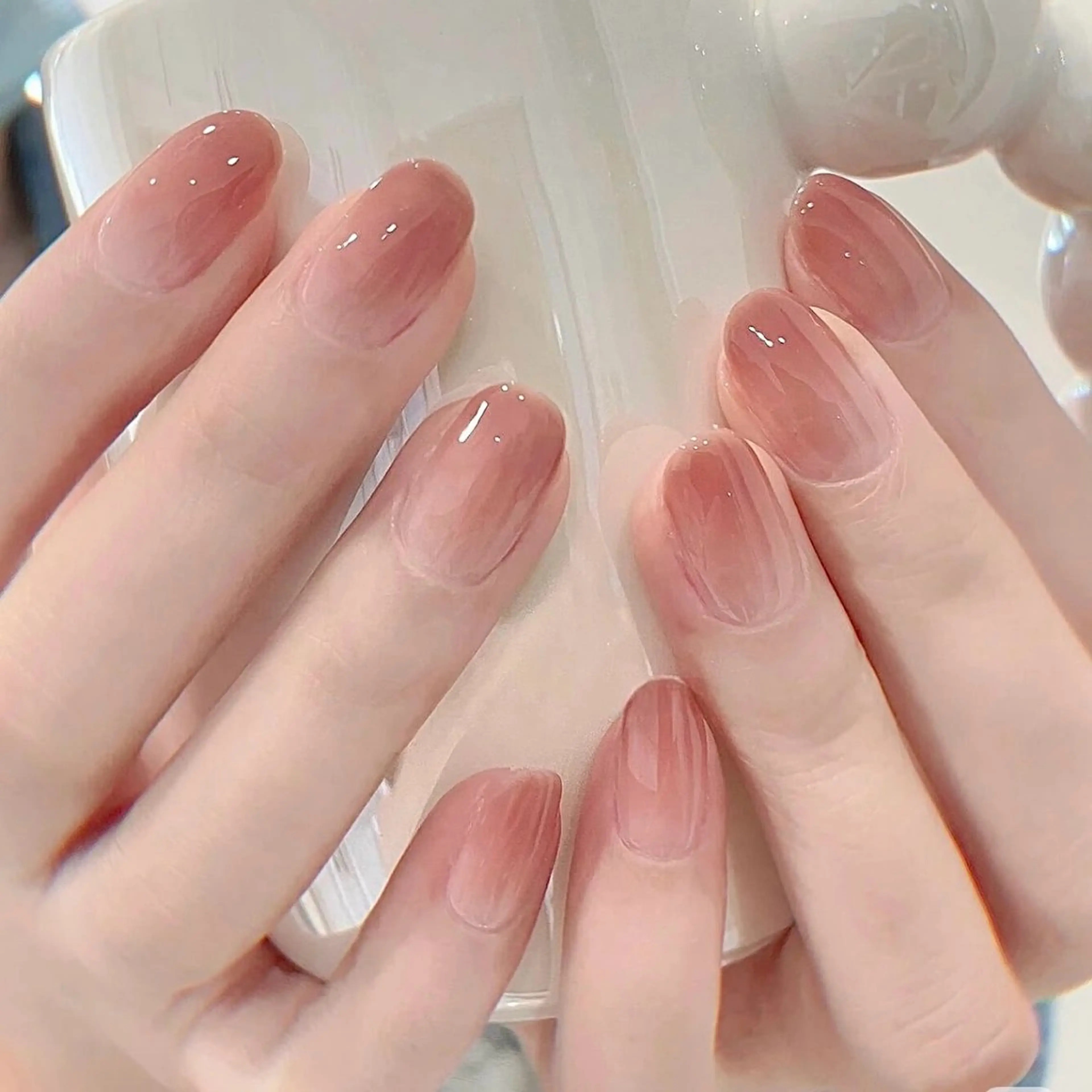 ネイル ハンドネイル By moonネイル 🌷ワンホン/韓国風のネイルデザイン