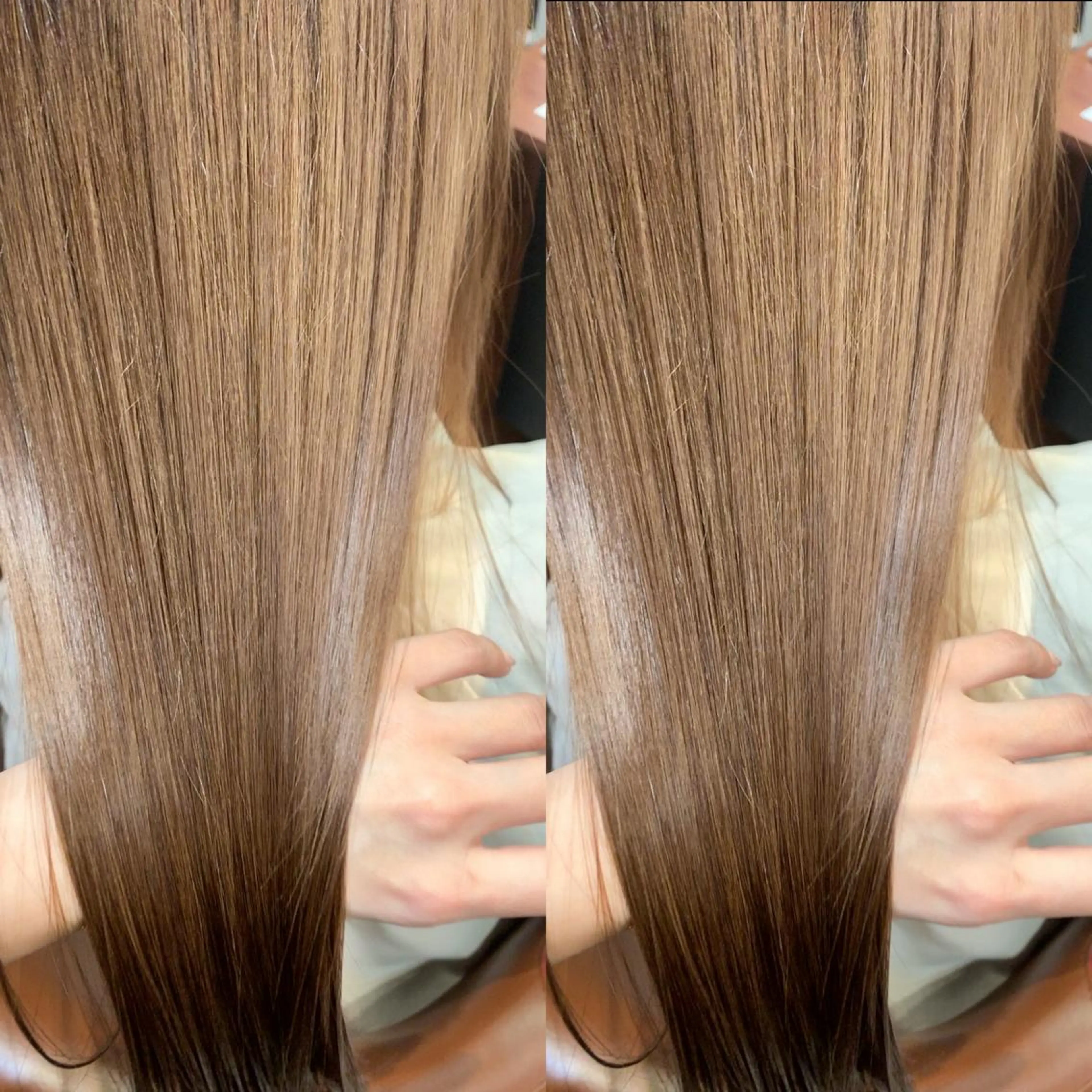 セミロング カラー 縮毛矯正/髪質改善/ 石橋代智のヘアスタイル