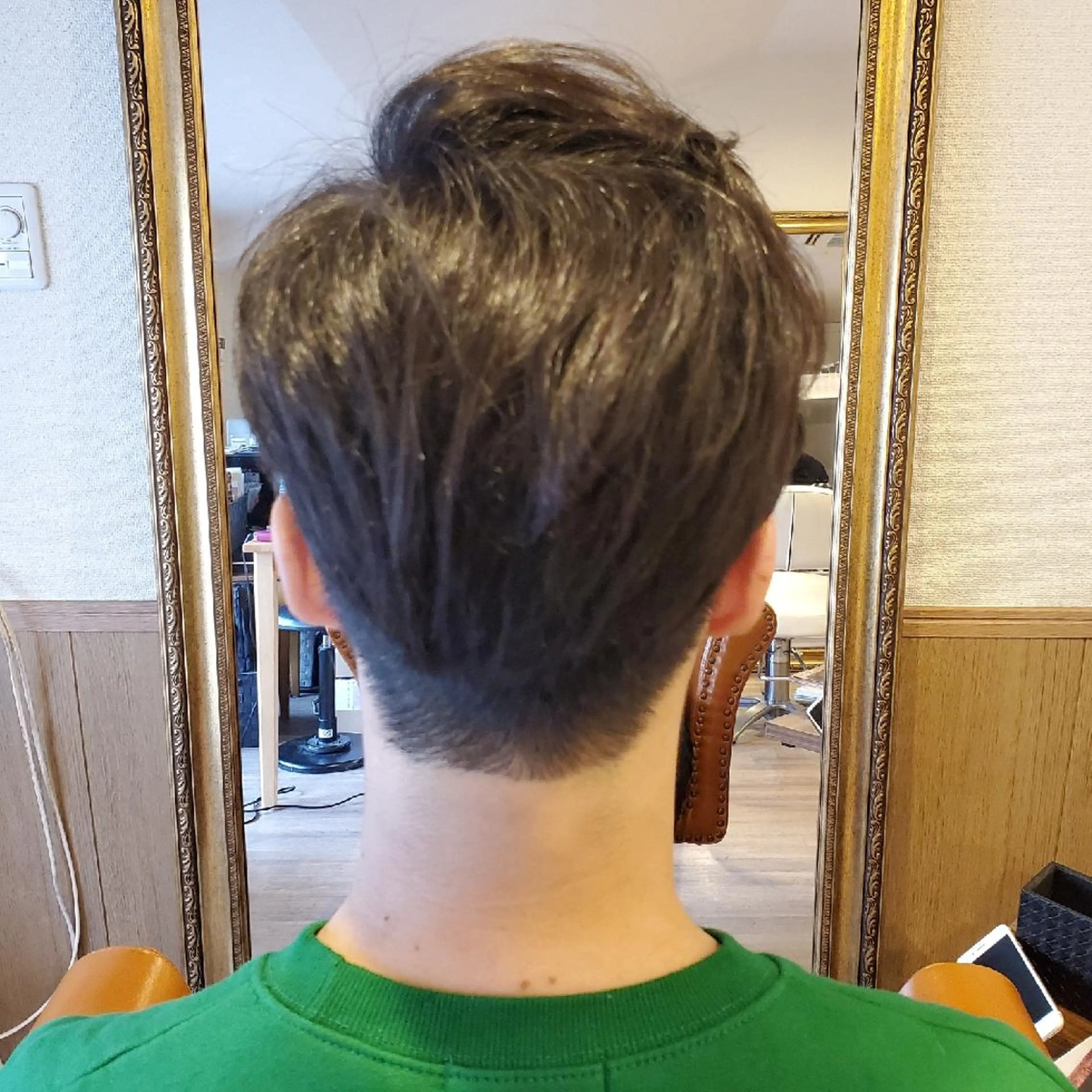 ショート メンズ メンズパーマ 外国人風カラー カット spa hair  ark 富井直美のヘアスタイル