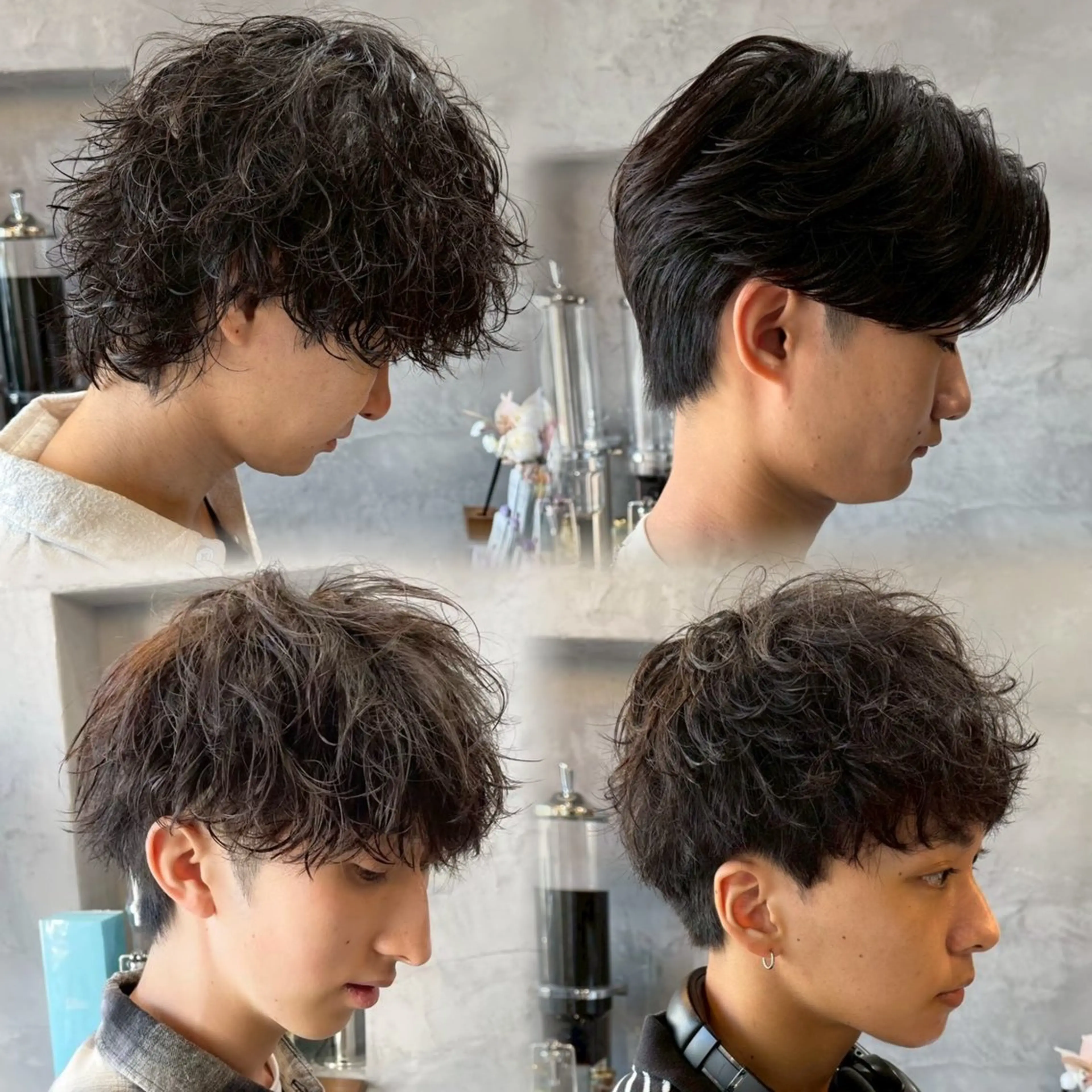 メンズ レイヤー/縮毛矯正 松田空優哉のヘアスタイル