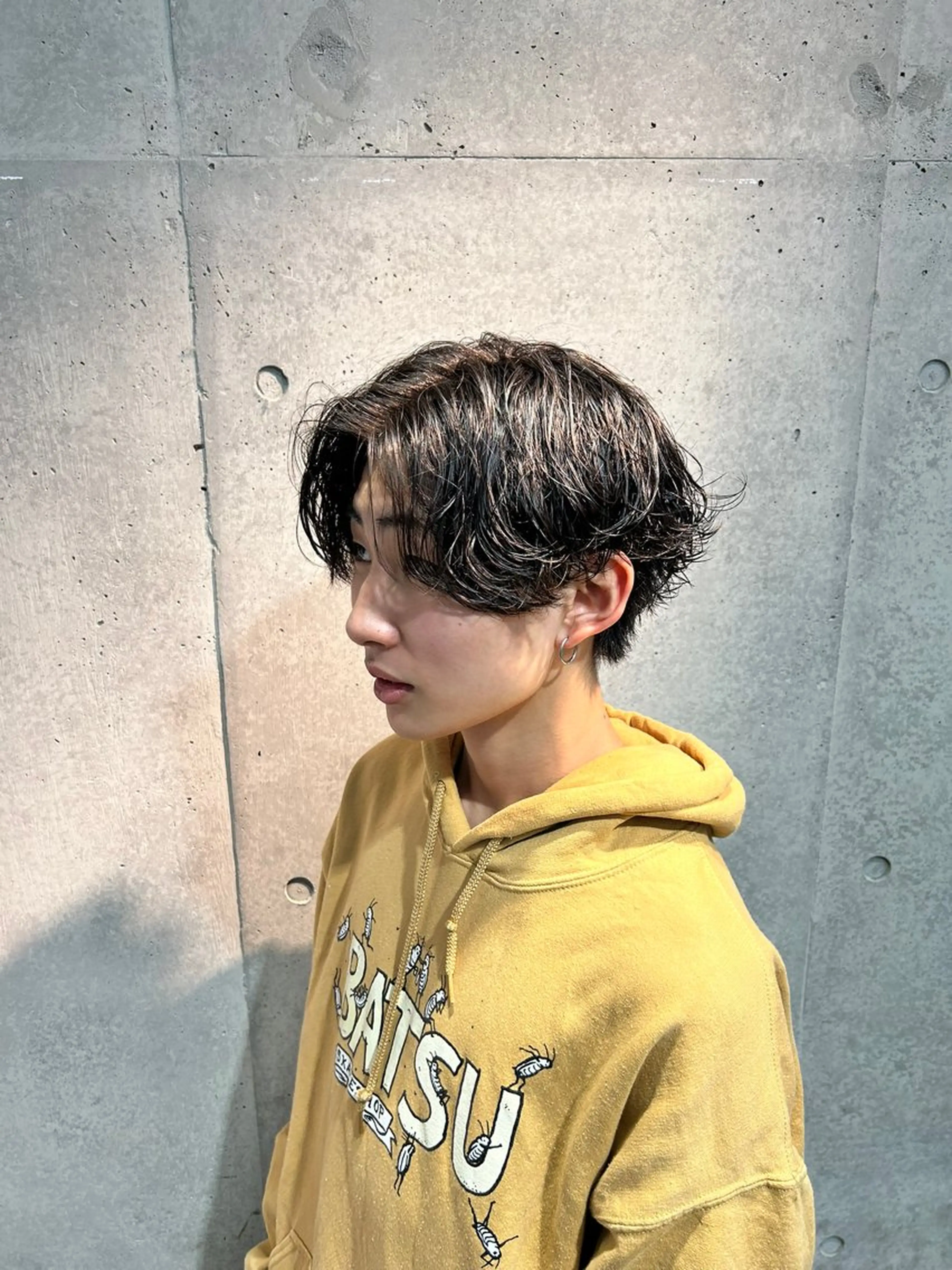 パーマ guzzle原宿 佐野将貴のヘアスタイル