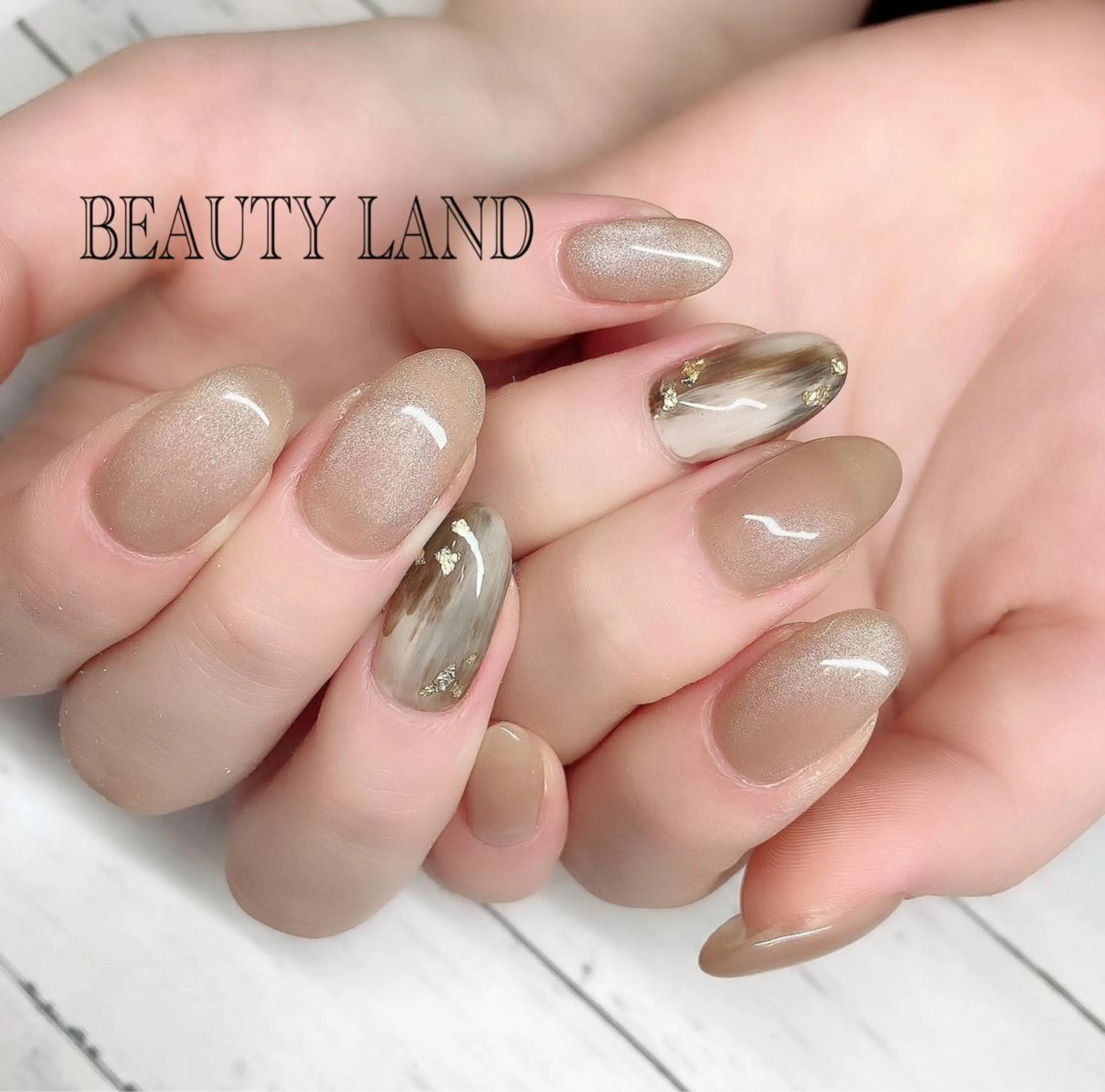 ネイル マグネットネイル 市川駅 ✿中津のネイルデザイン