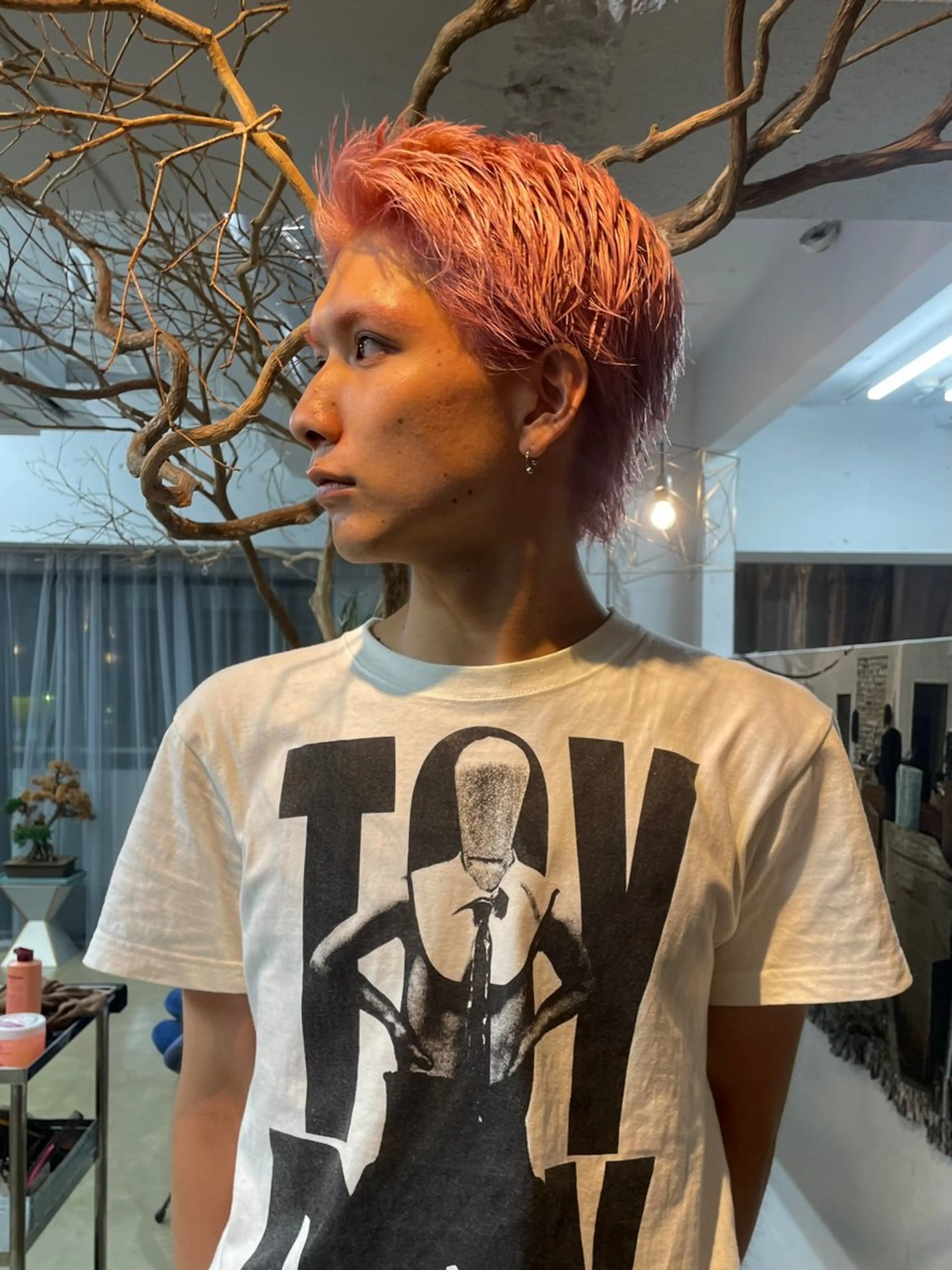 ショート カラー 和田 有生のヘアスタイル