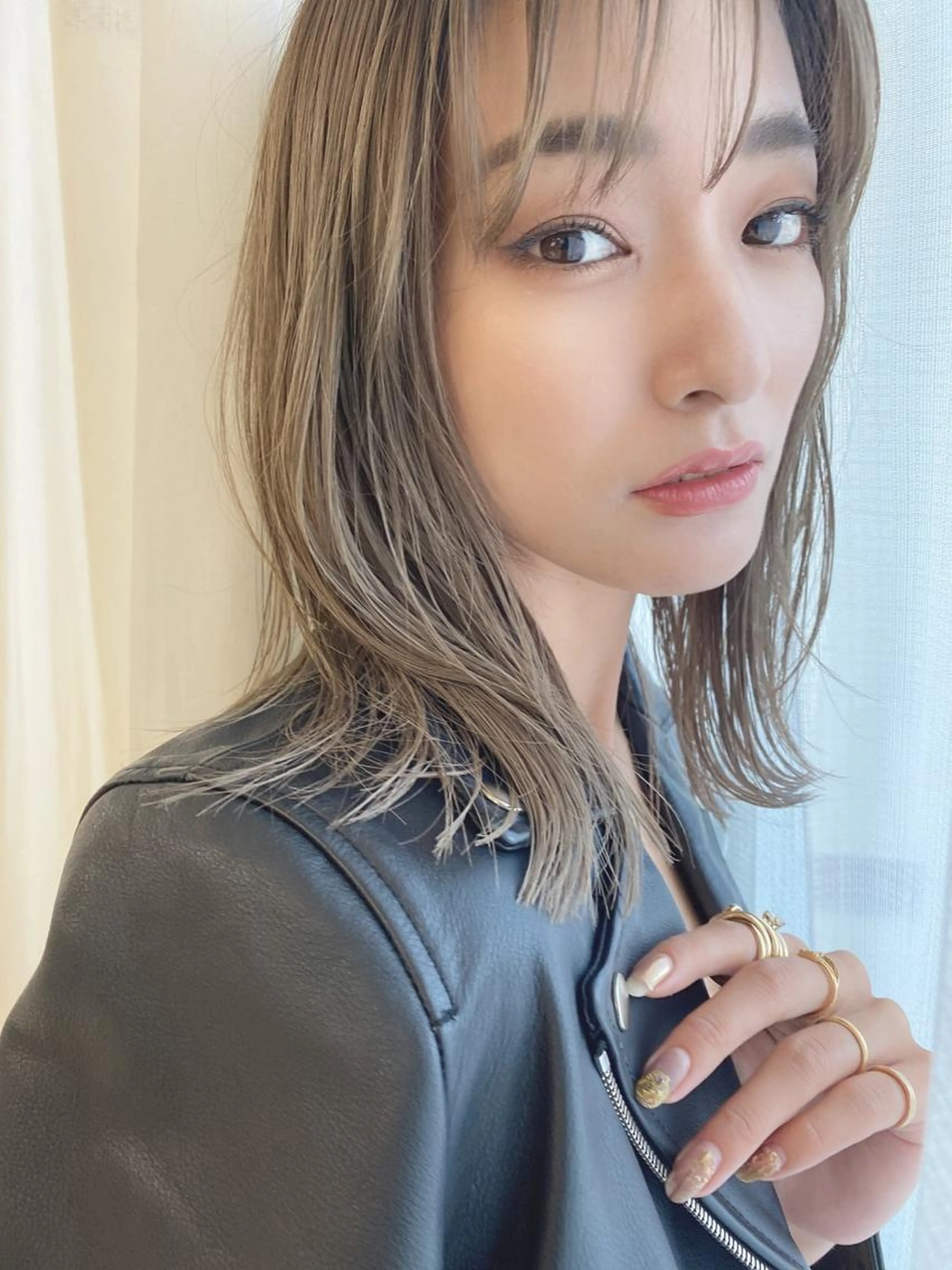 【ツヤ感⭐︎外国人風＆前処理TR付】カット & イルミナカラー&最高級内部補修トリートメントの写真