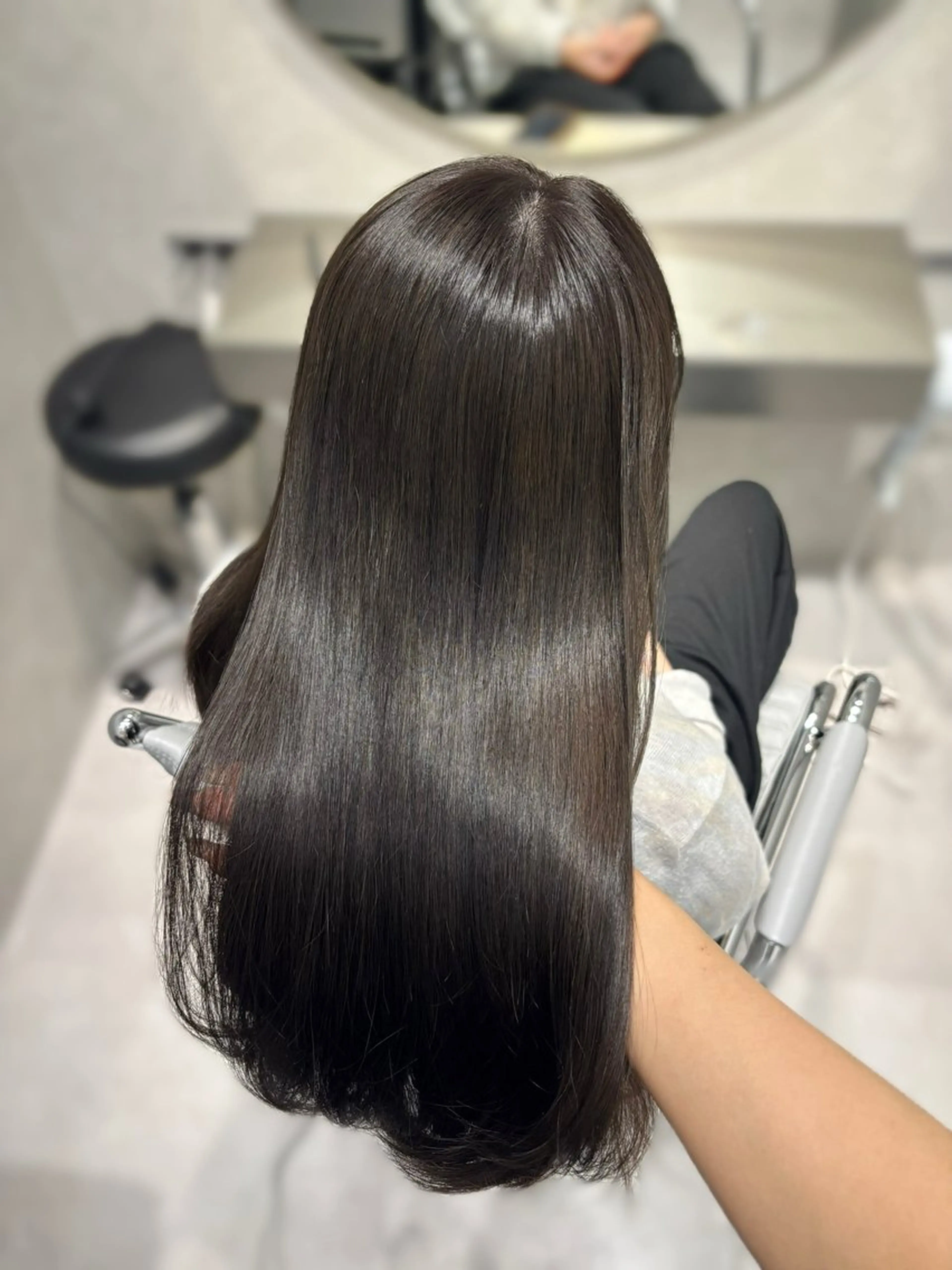 ロング カラー カット ヘアカラー トリートメント 艶カラー/レイヤー️ miku♡のヘアスタイル