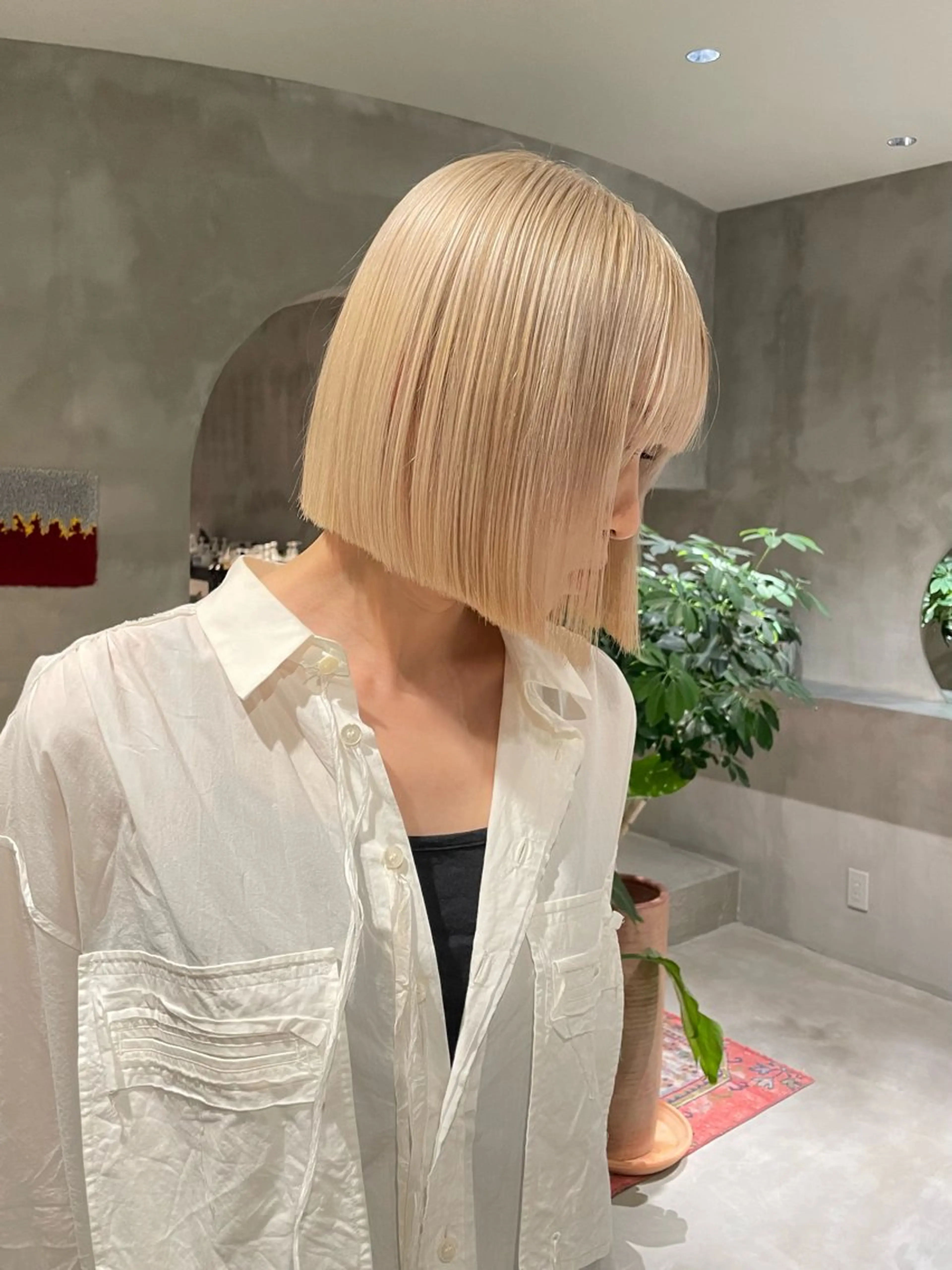 ミディアム カラー 大阪/心斎橋/堀江 /新規大募集/ちひろのヘアスタイル