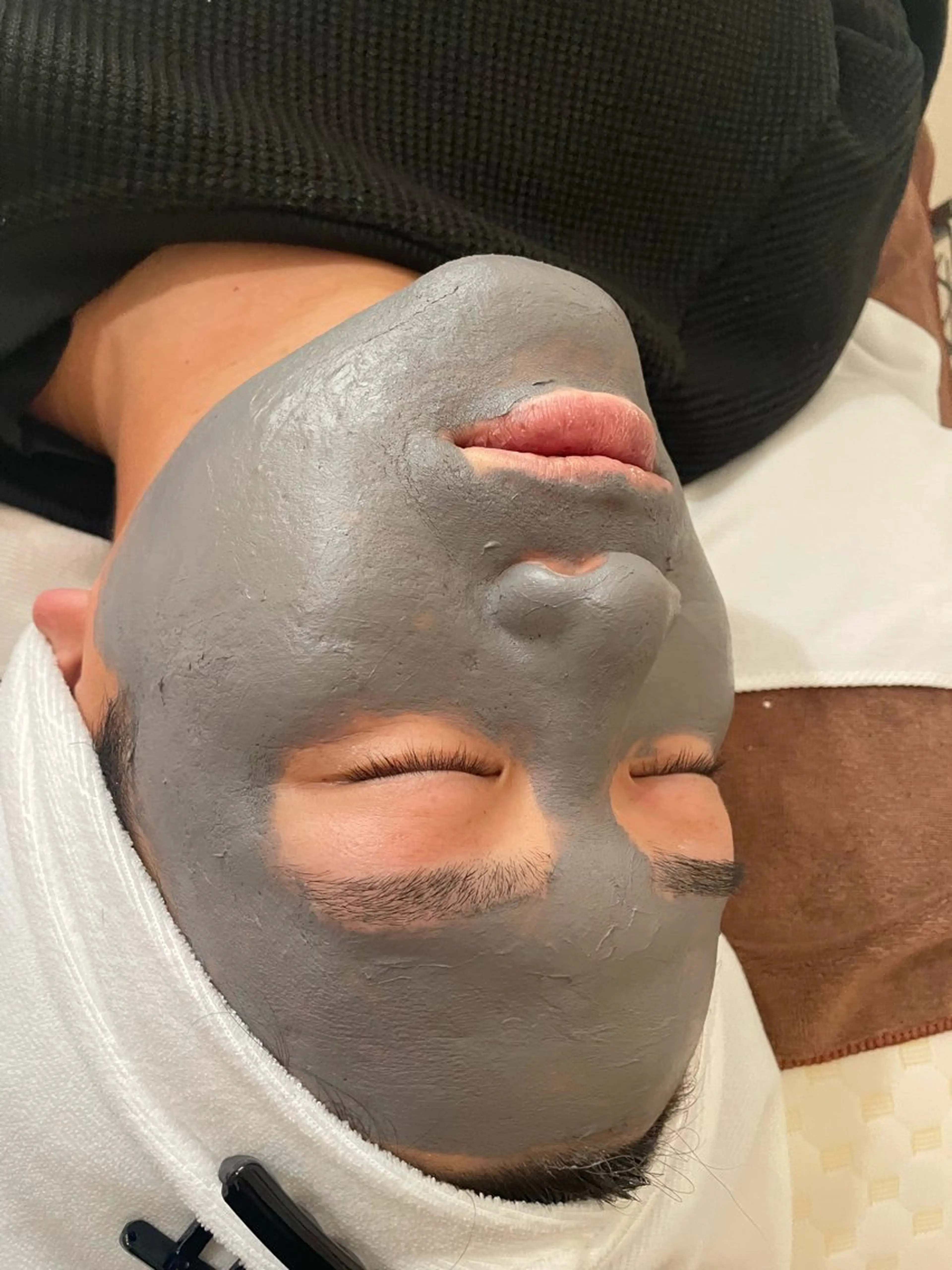 【泥パック🩶】フェイシャルケア🌚の写真