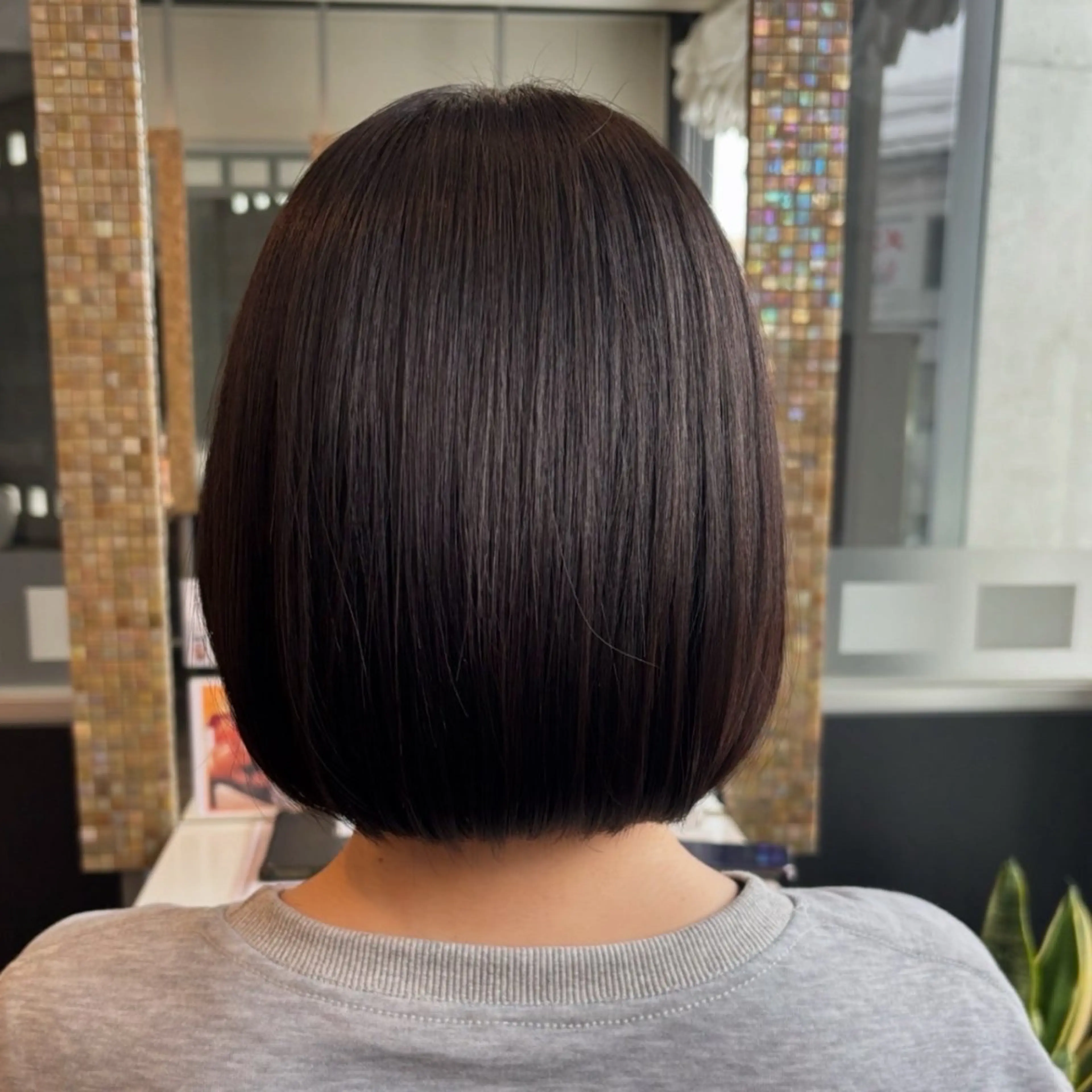 ショート ボブ 韓国風ヘア aura所属・CONAN｜盛岡ボブ 特化/タッセルボブのヘアスタイル