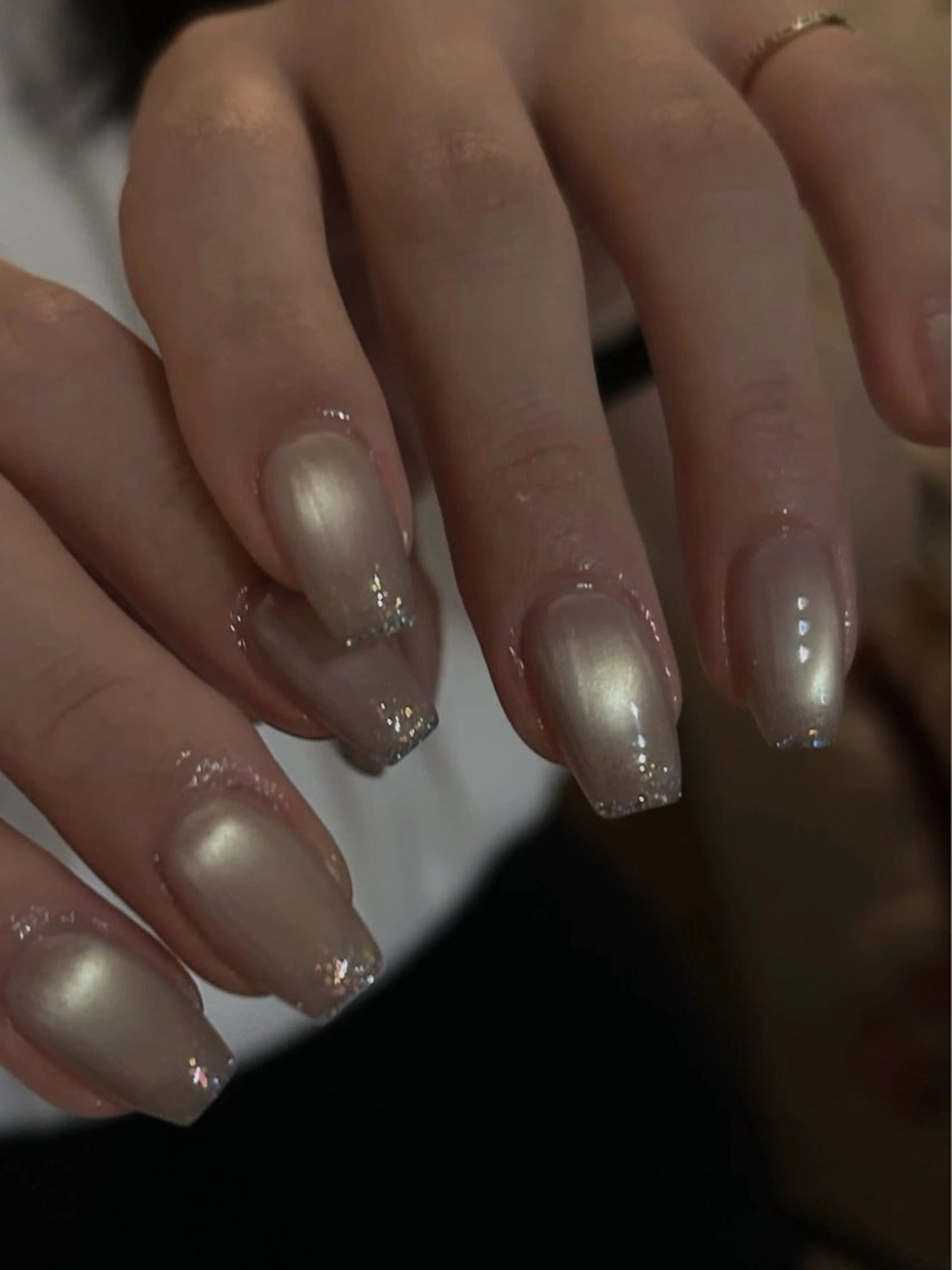 ネイル アートネイル 韓国ネイル ニュアンスネイル ぷっくりネイル ハンドネイル ハンドケア hina .のネイルデザイン