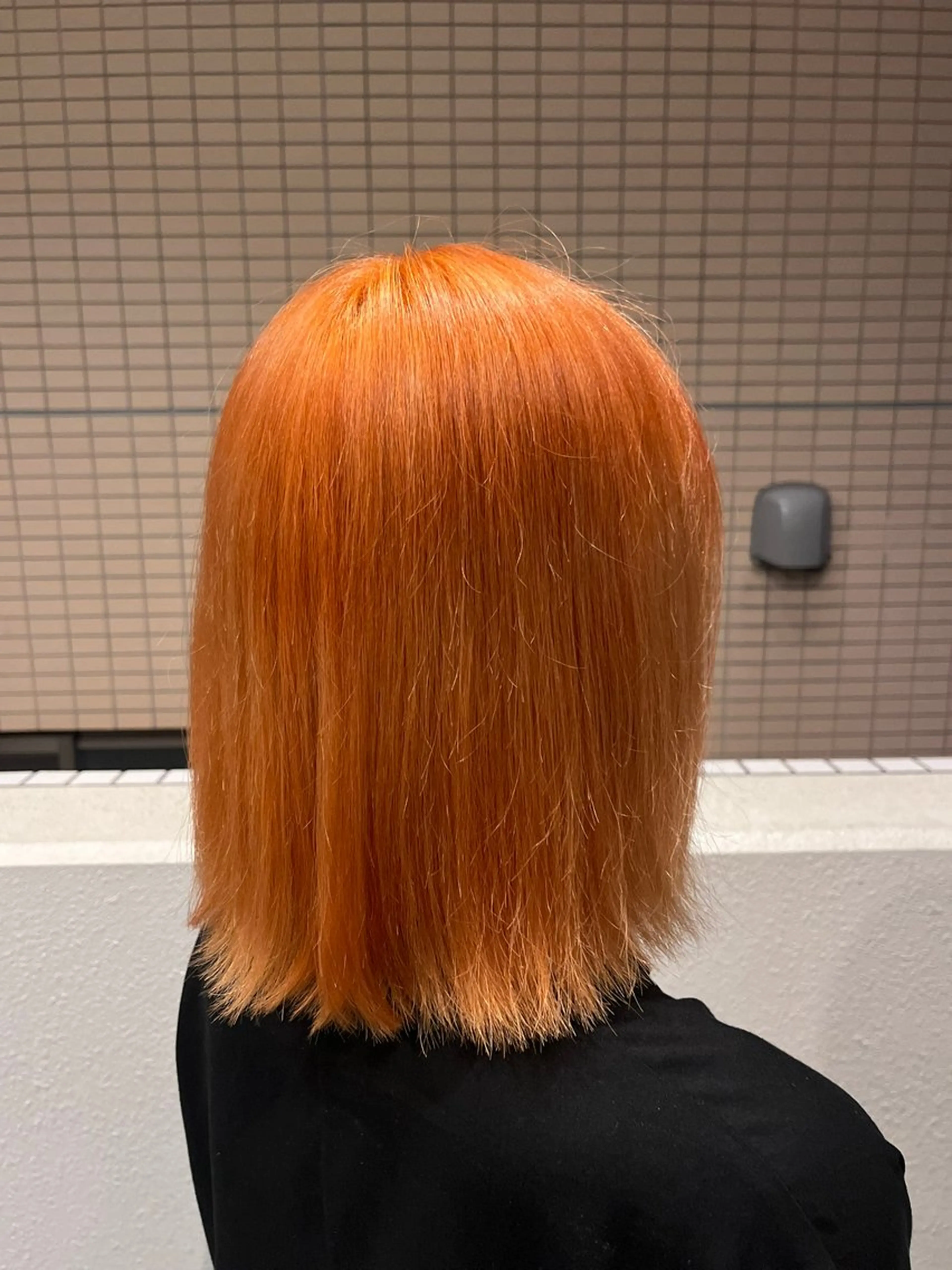 ミディアム カラー レイヤーカット/ GINJIのヘアスタイル