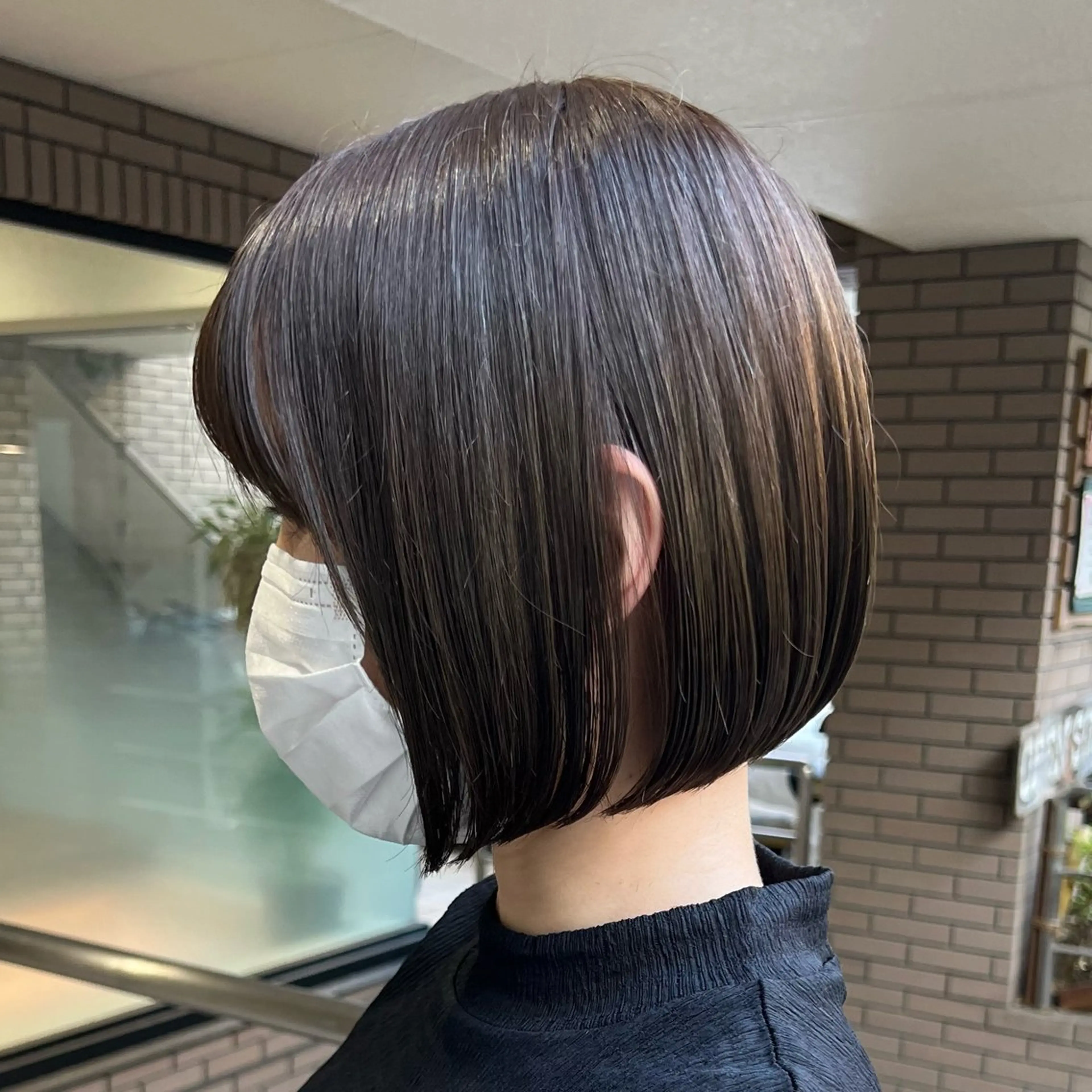 ショート ボブ カット 🌈髪質改善特化🌈 縮毛矯正/原口純平のヘアスタイル